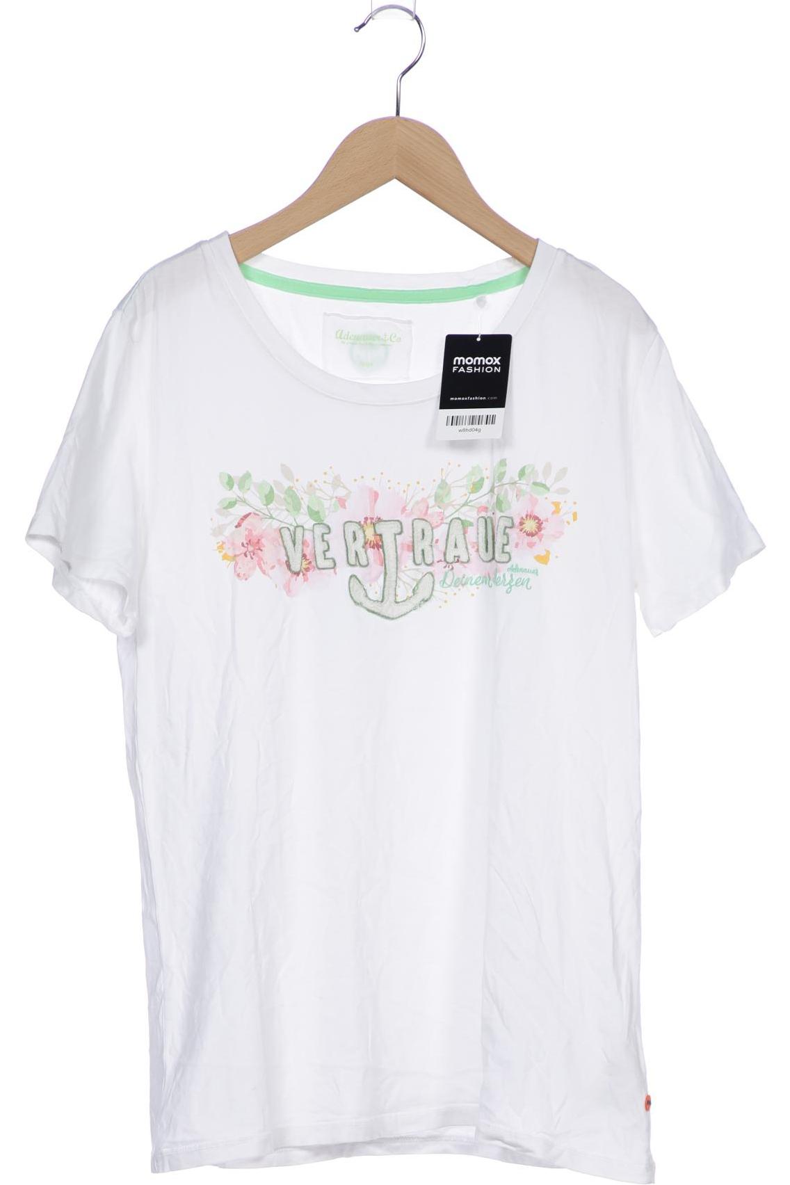 

Adenauer & Co Damen T-Shirt, weiß, Gr. 42