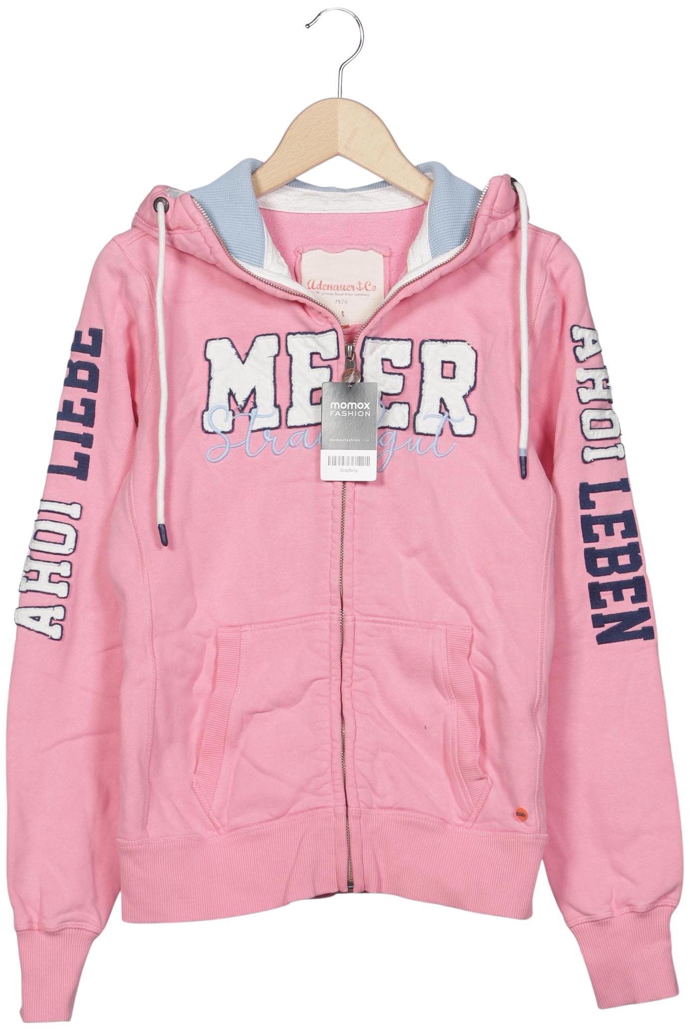 

Adenauer & Co Damen Kapuzenpullover, pink, Gr. 38