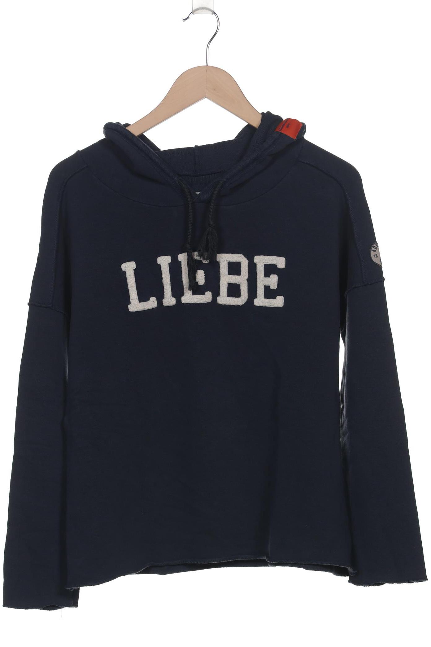 

Adenauer & Co Damen Kapuzenpullover, marineblau, Gr. 36
