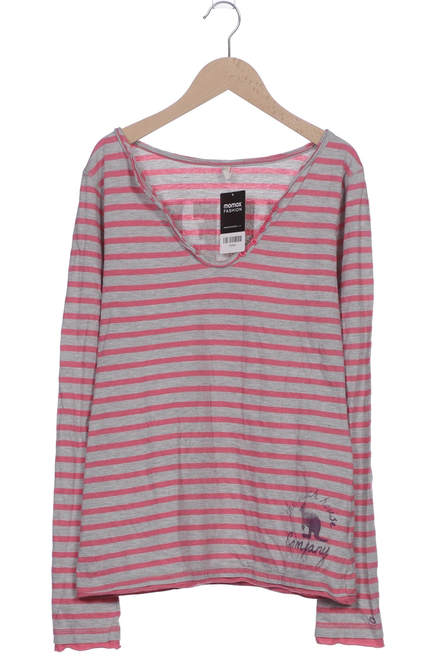 

Adenauer & Co Damen Langarmshirt, grau, Gr. 38