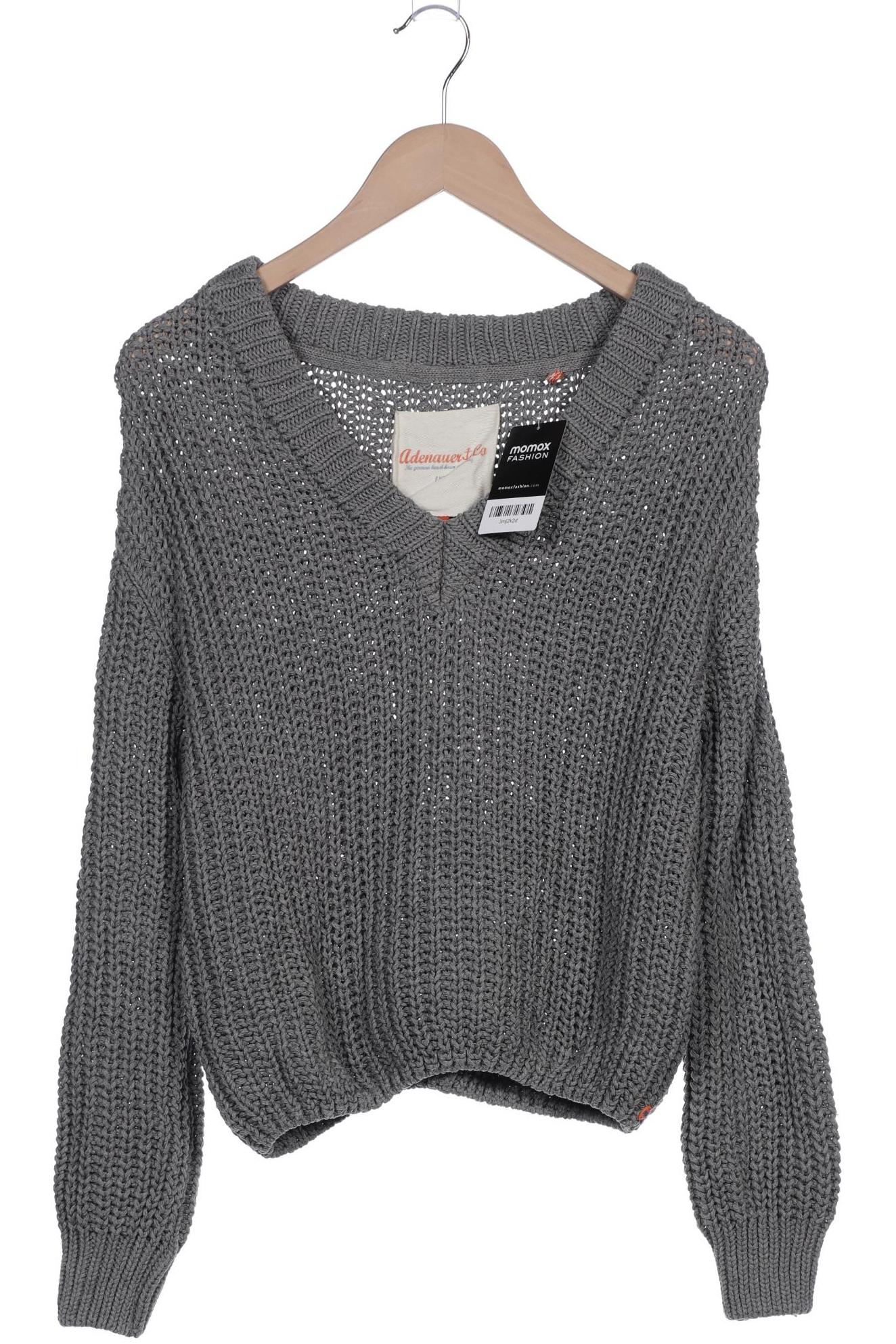 

Adenauer & Co Damen Pullover, grau, Gr. 34