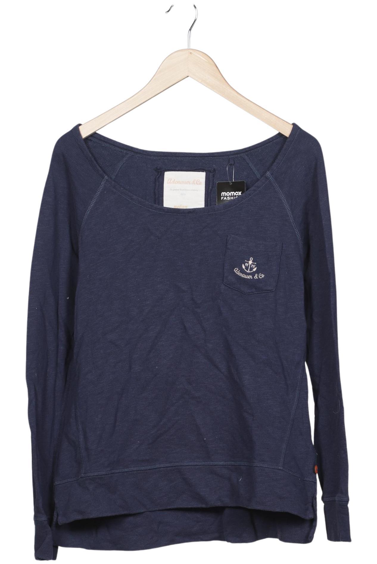 

Adenauer & Co Damen Sweatshirt, marineblau, Gr. 38