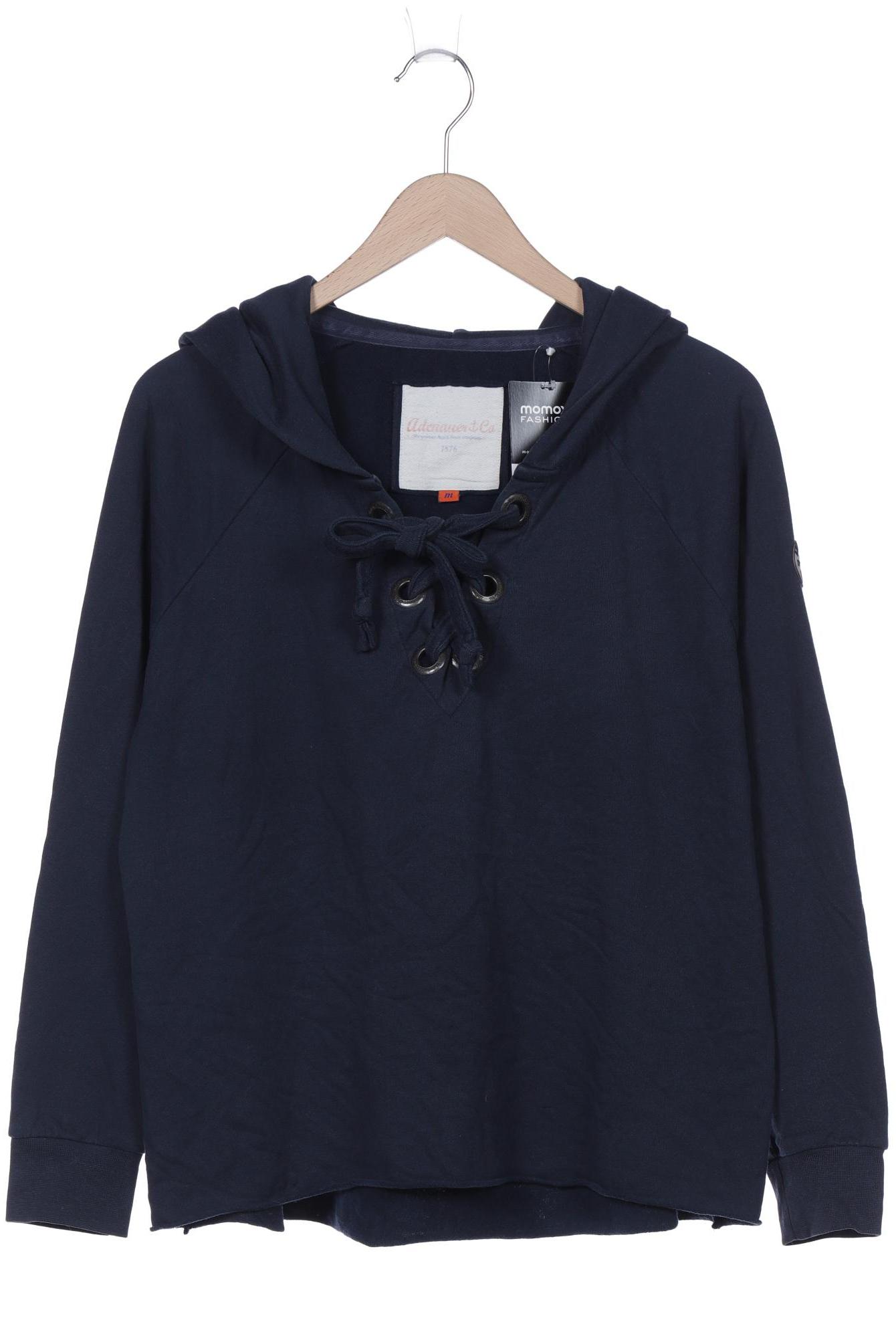 

Adenauer & Co Damen Kapuzenpullover, marineblau, Gr. 38