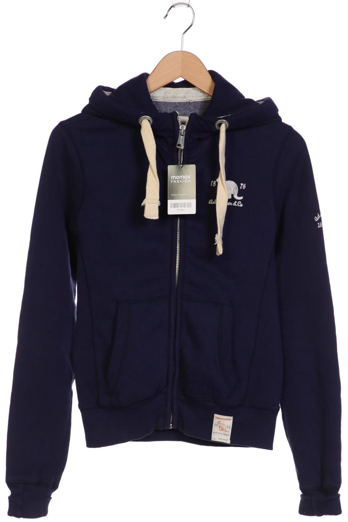 

Adenauer & Co Damen Kapuzenpullover, marineblau, Gr. 38