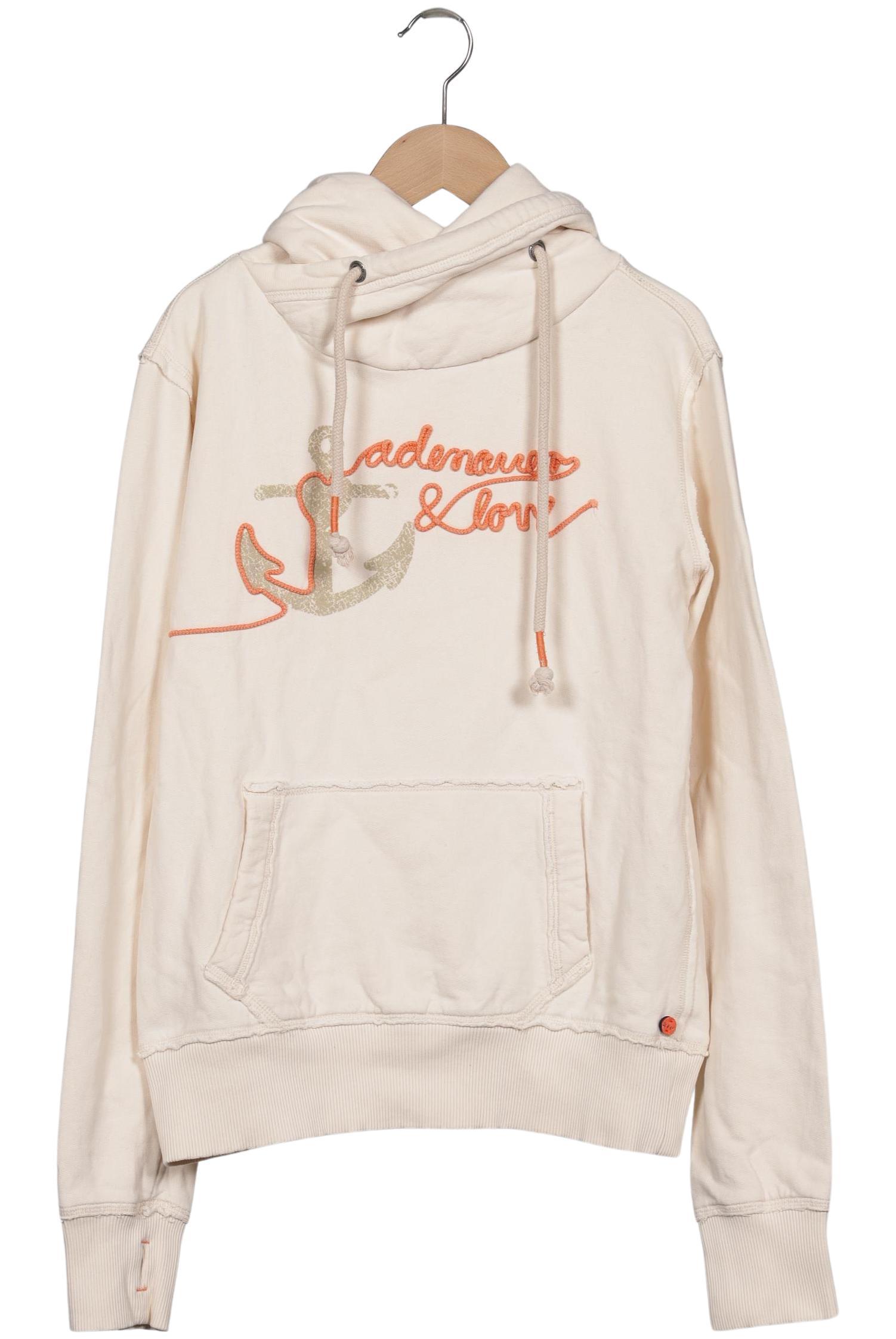 

Adenauer & Co Damen Kapuzenpullover, cremeweiß, Gr. 38