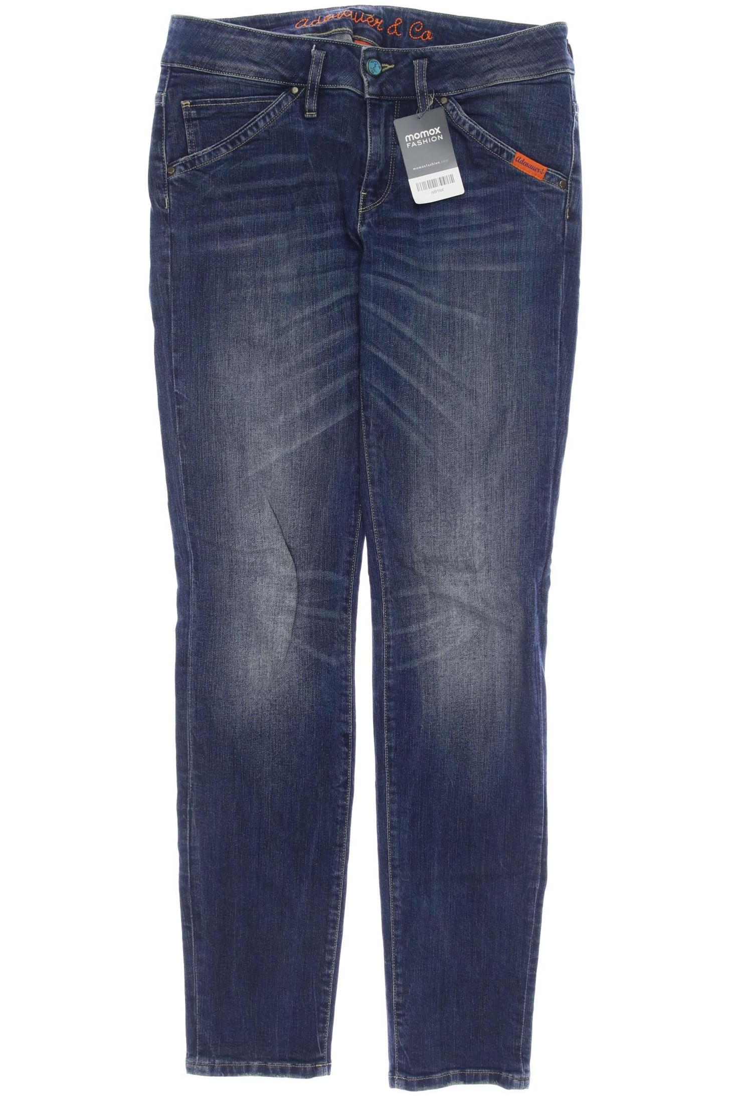 

Adenauer & Co Damen Jeans, marineblau, Gr. 30