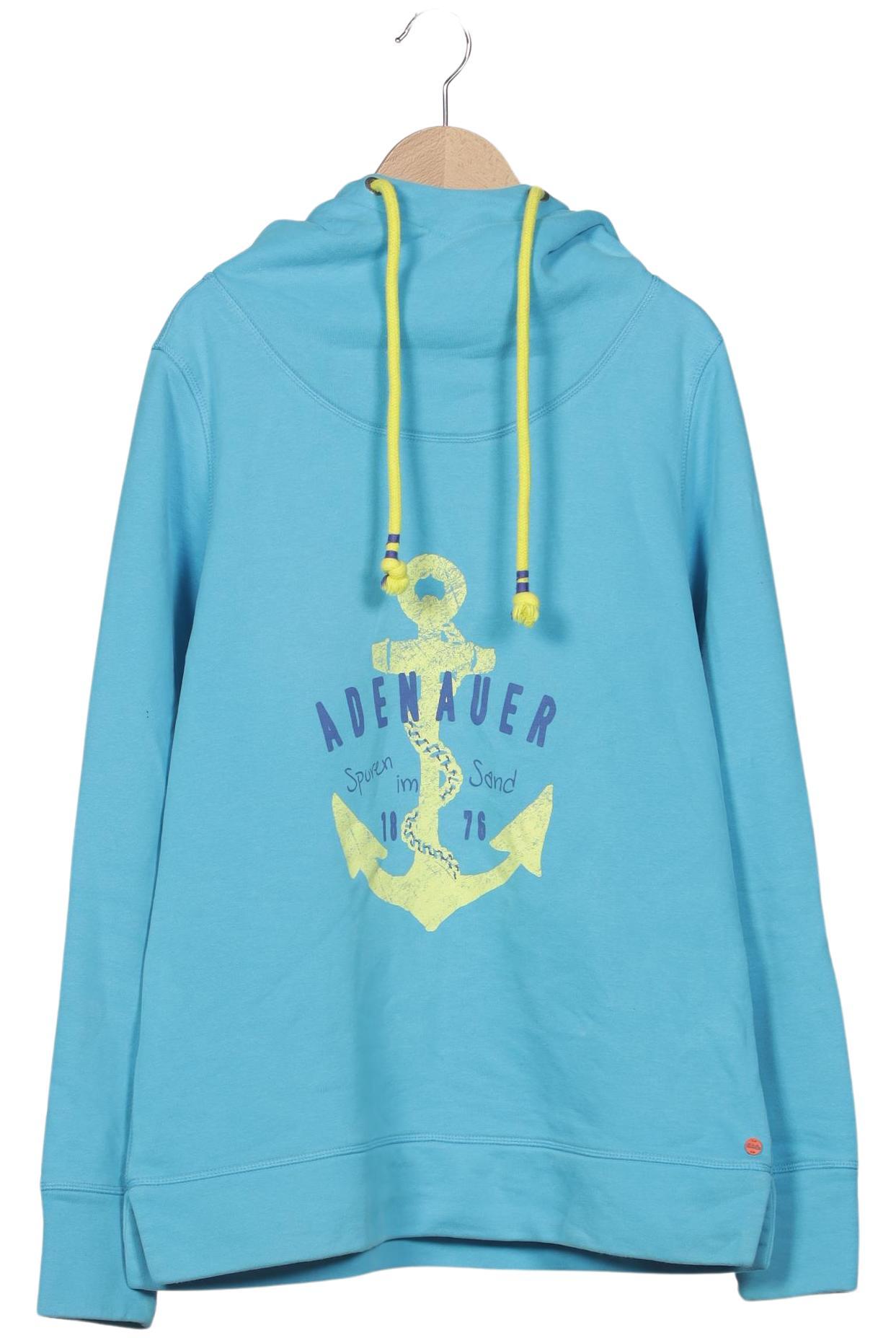 

Adenauer & Co Damen Kapuzenpullover, hellblau, Gr. 42