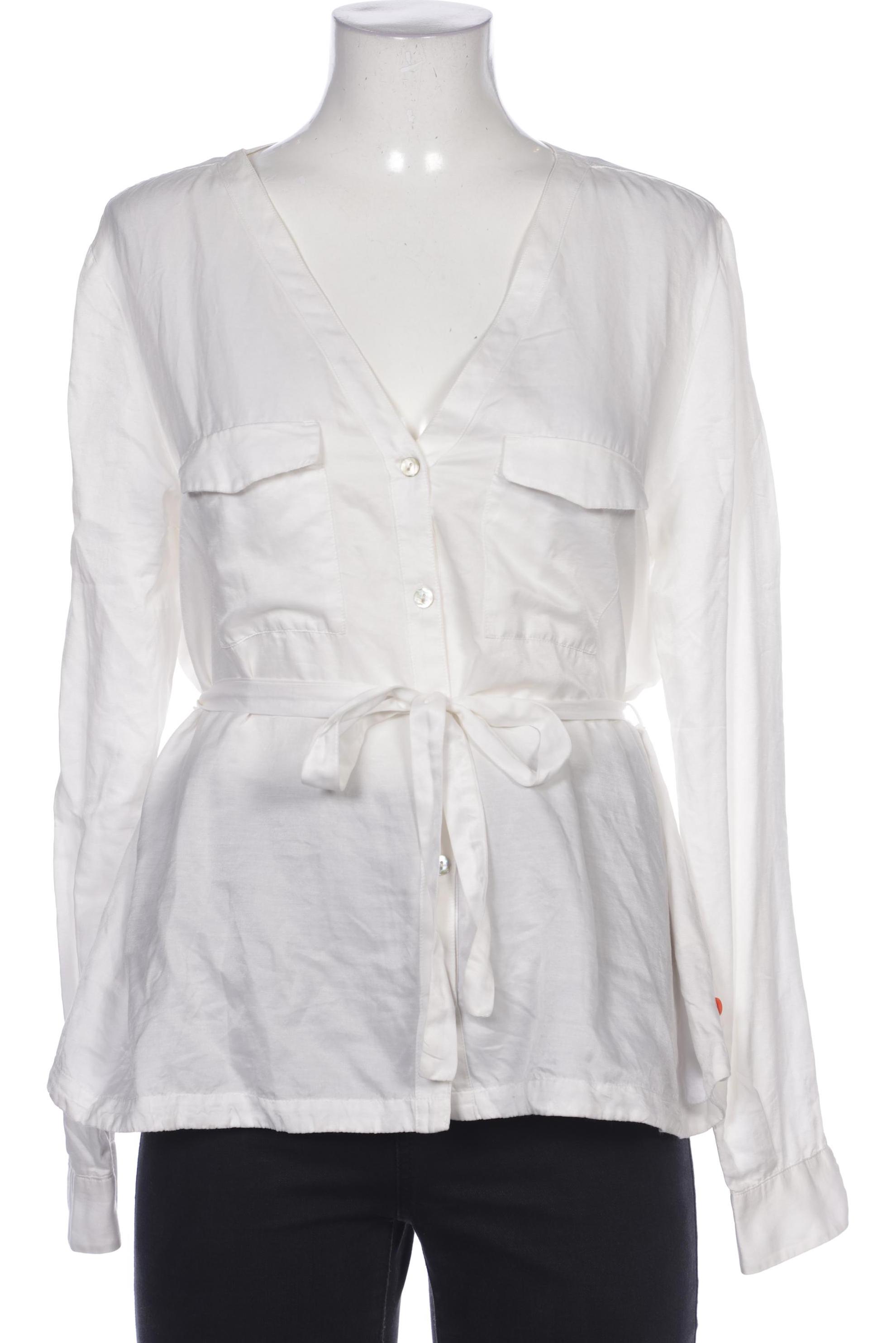 

Adenauer & Co Damen Bluse, weiß, Gr. 42