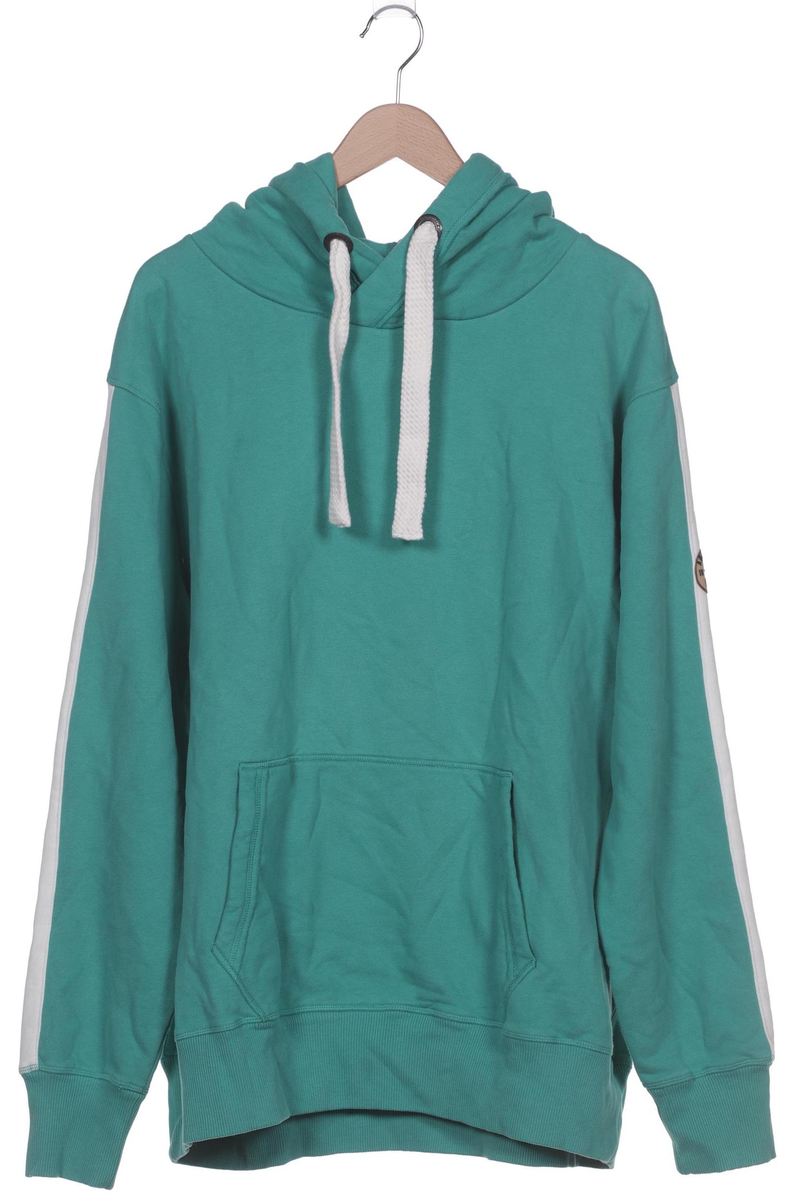 

Adenauer & Co Damen Kapuzenpullover, türkis, Gr. 46