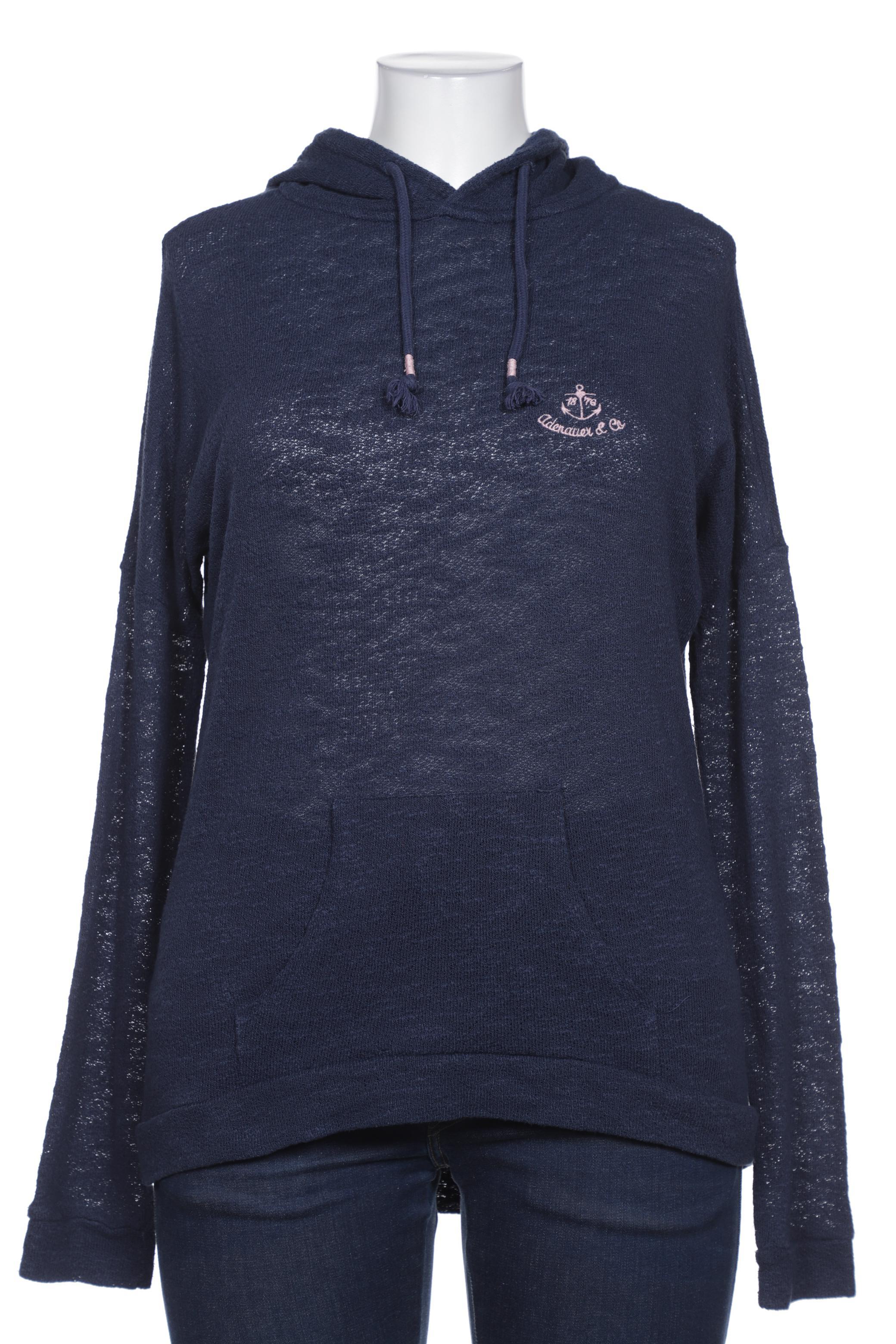 

Adenauer & Co Damen Kapuzenpullover, marineblau