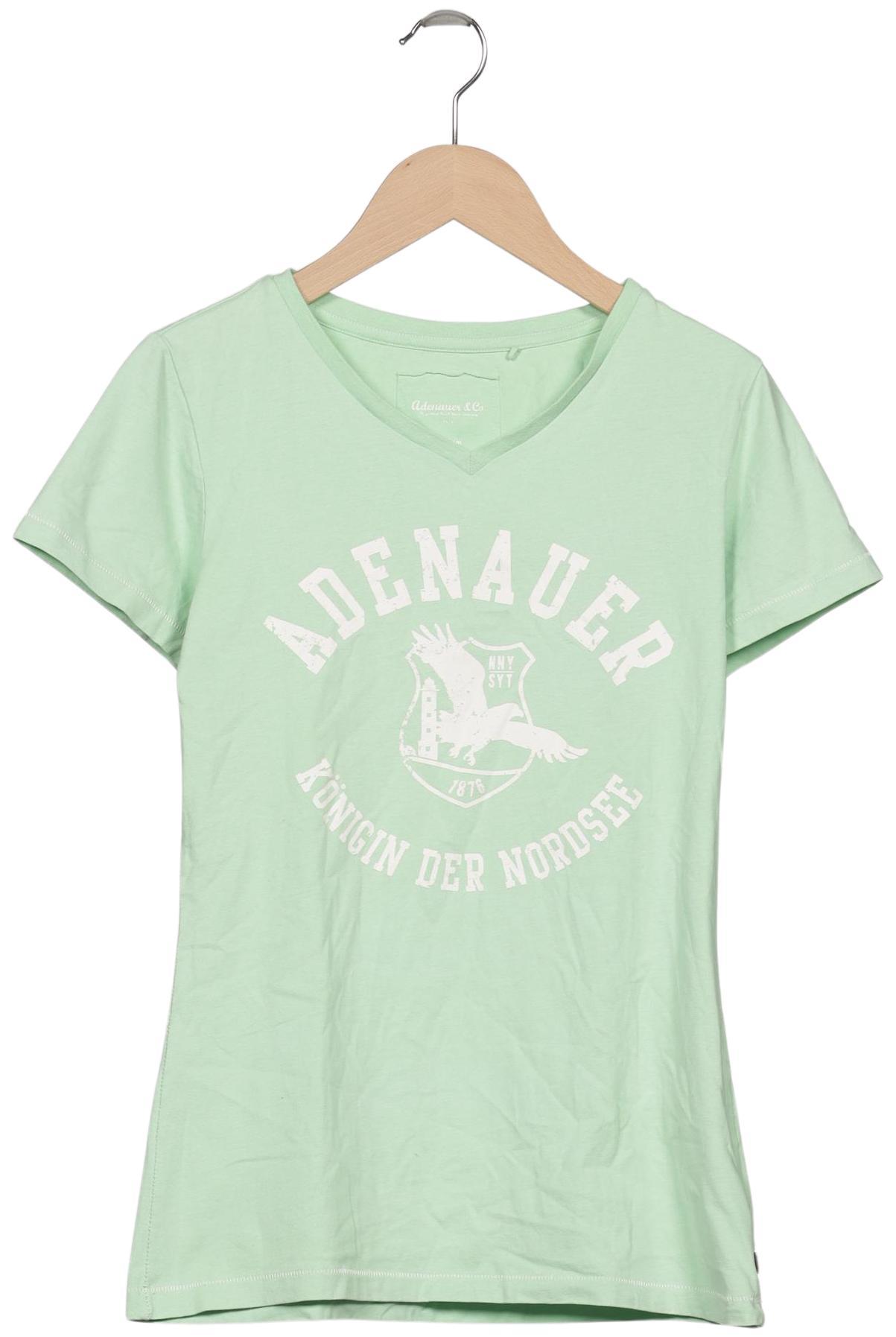 

Adenauer & Co Damen T-Shirt, grün, Gr. 38