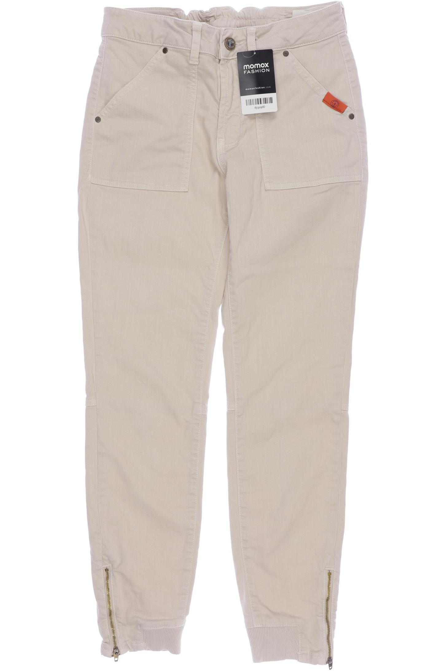

Adenauer & Co Damen Jeans, cremeweiß, Gr. 27