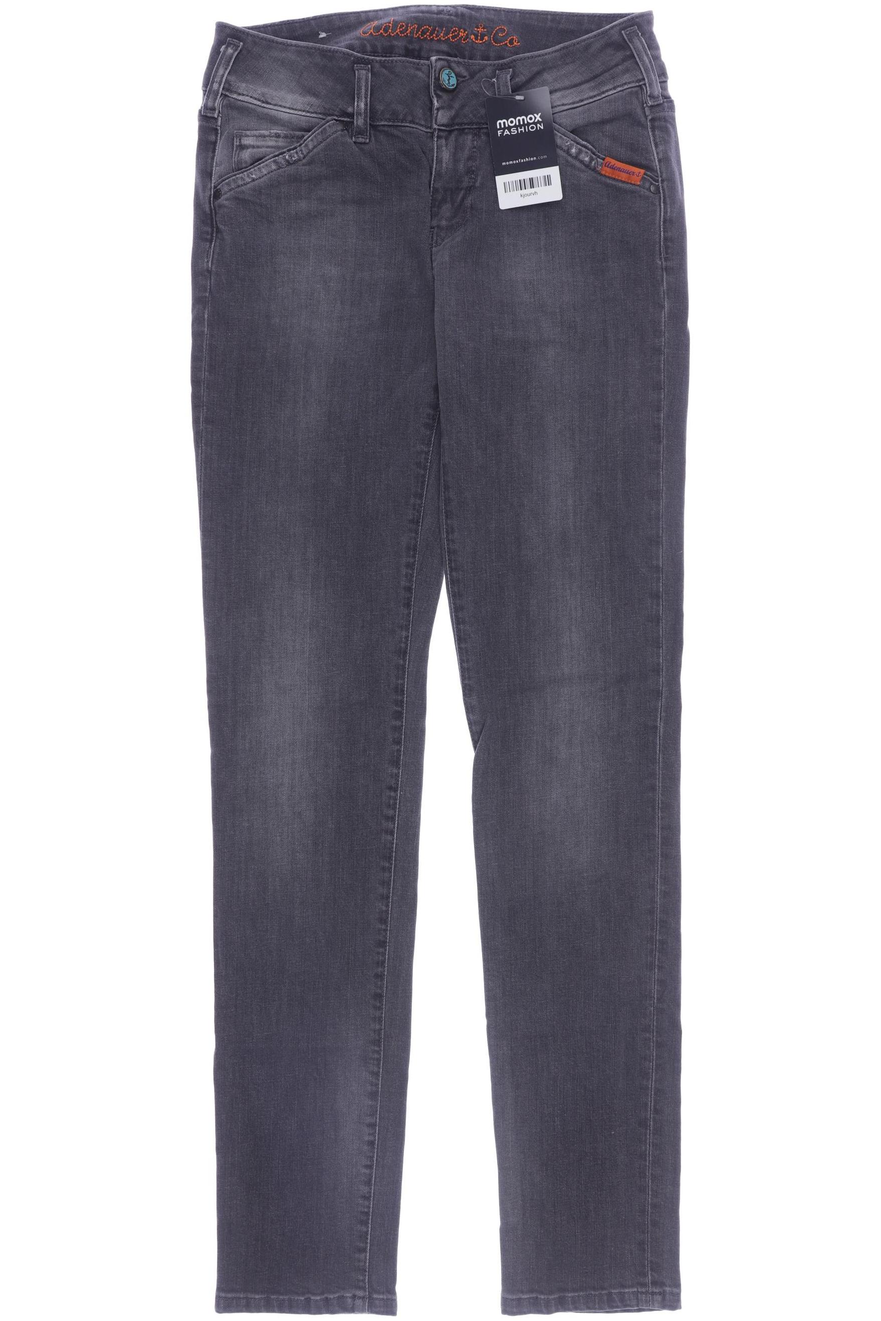 

Adenauer & Co Damen Jeans, grau, Gr. 26