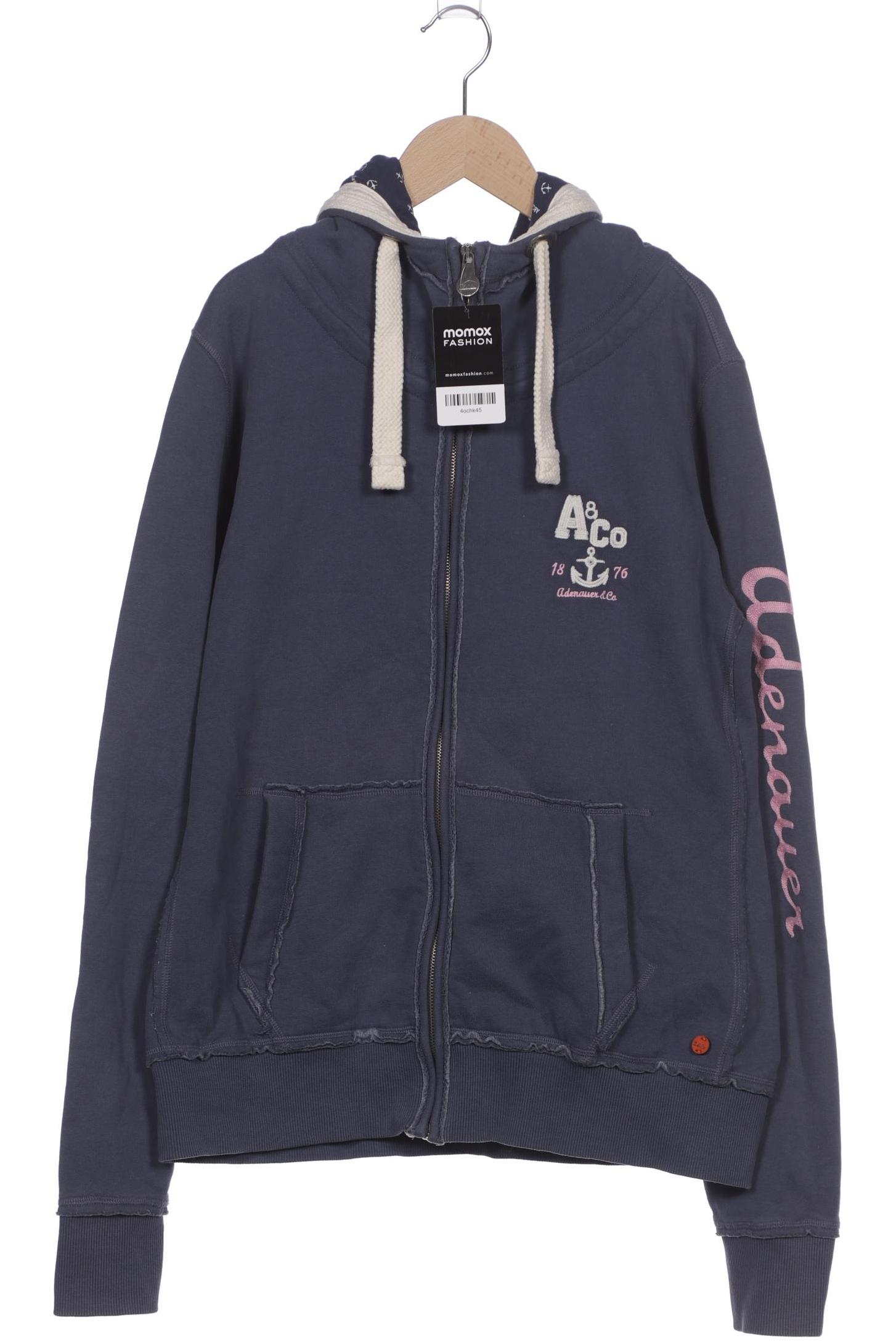 

Adenauer & Co Damen Kapuzenpullover, marineblau, Gr. 44