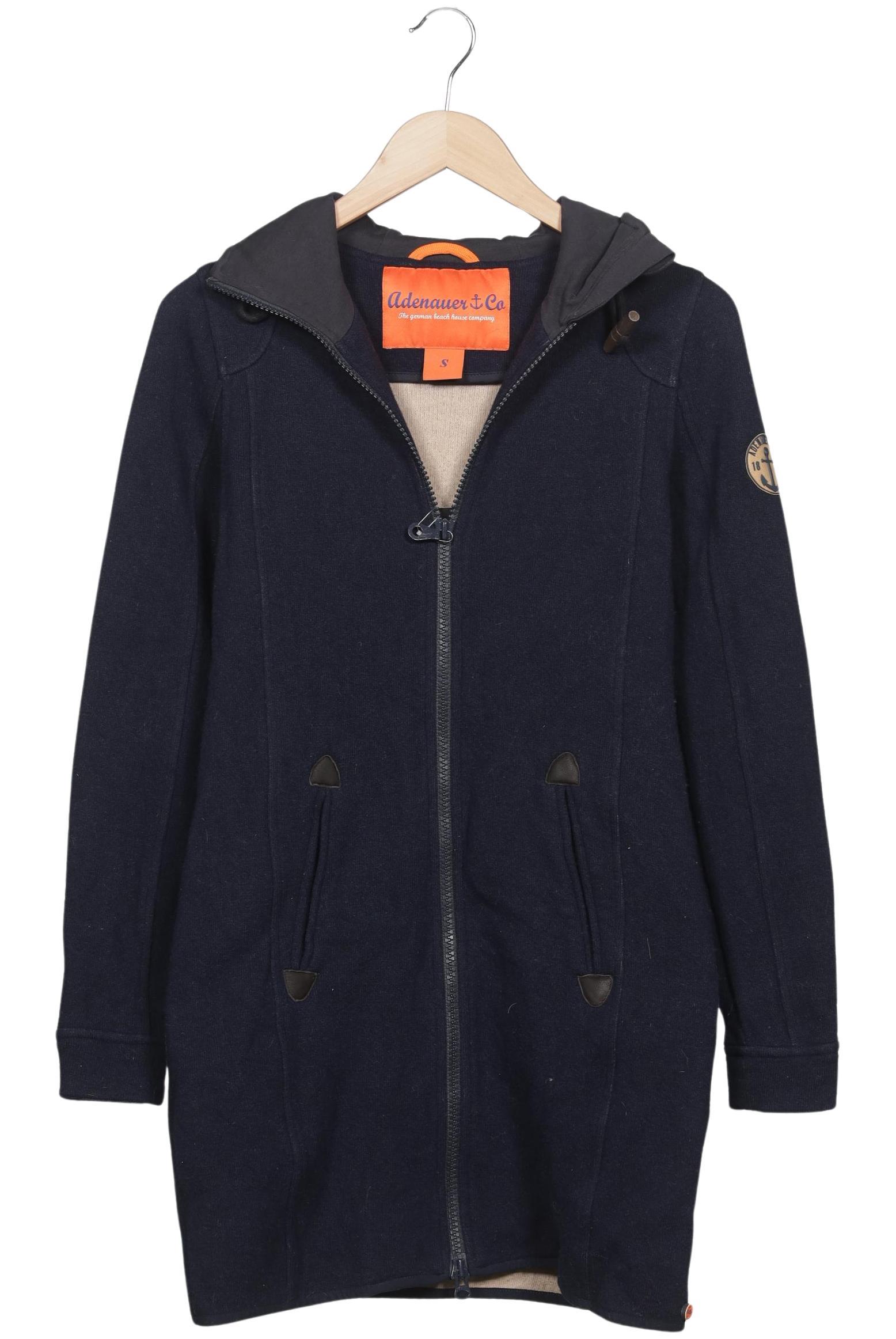 

Adenauer & Co Damen Mantel, marineblau, Gr. 36