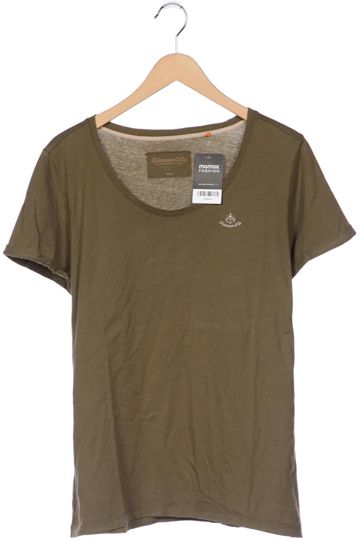 

Adenauer & Co Damen T-Shirt, grün, Gr. 42