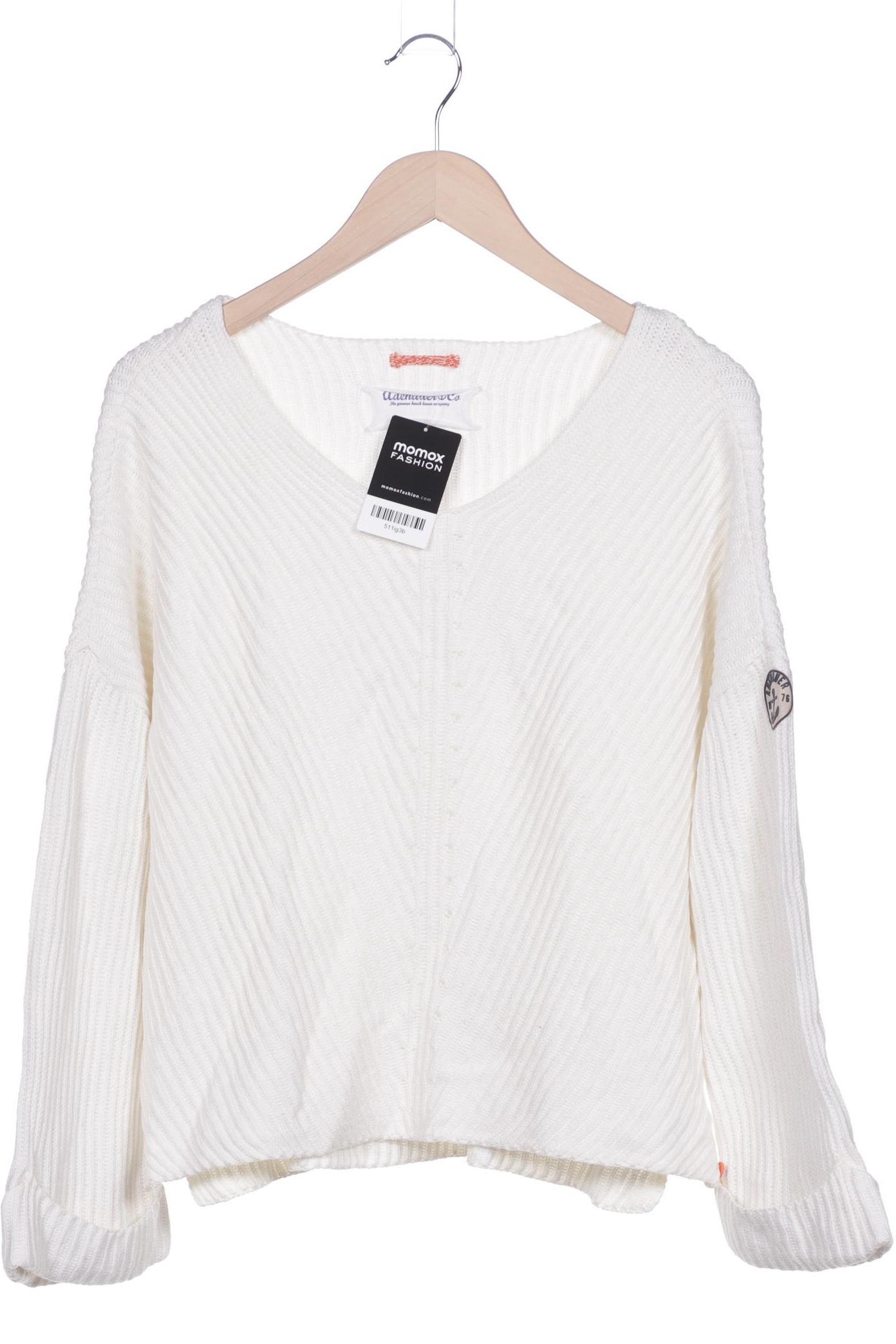 

Adenauer & Co Damen Pullover, weiß