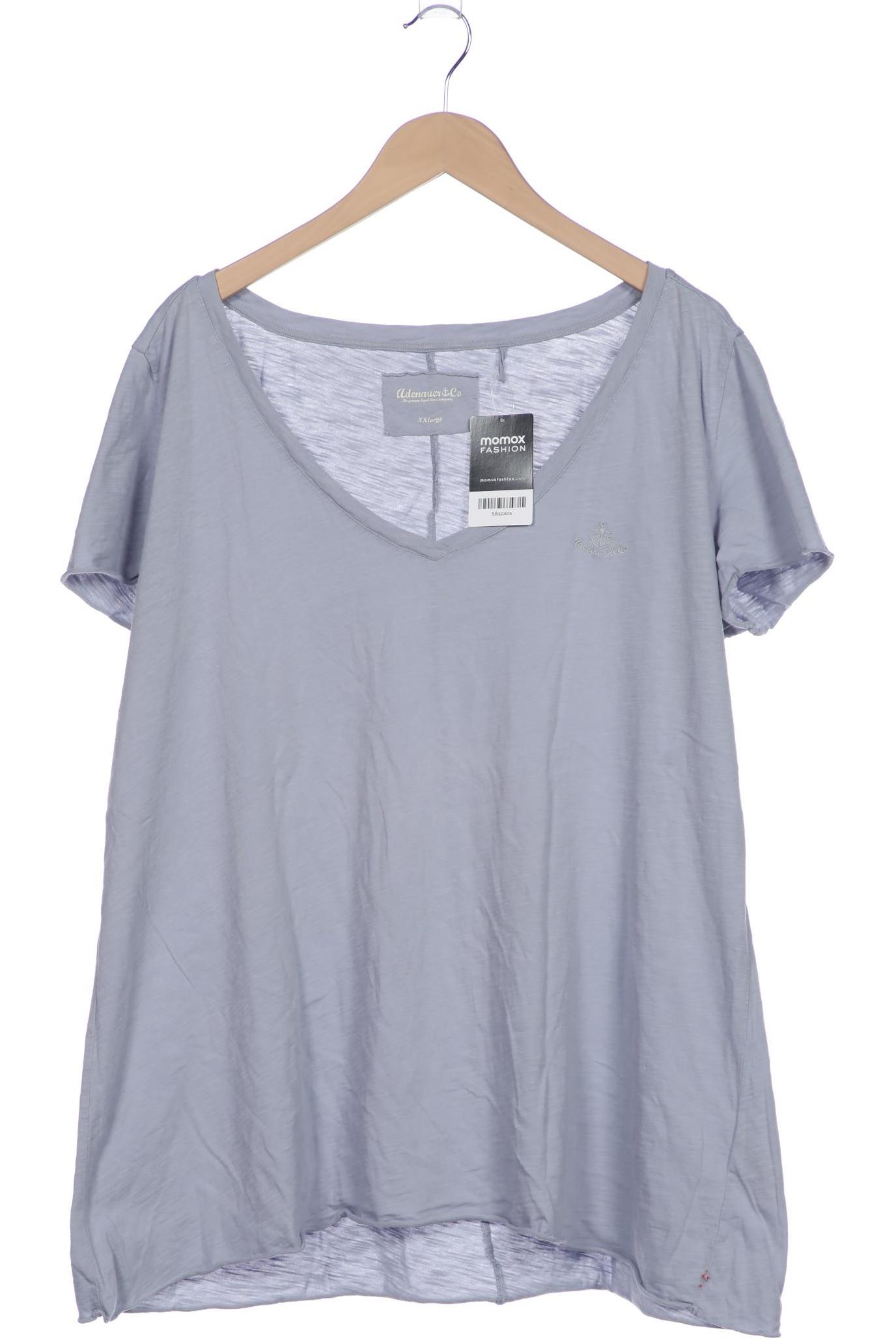 

Adenauer & Co Damen T-Shirt, hellblau, Gr. 46