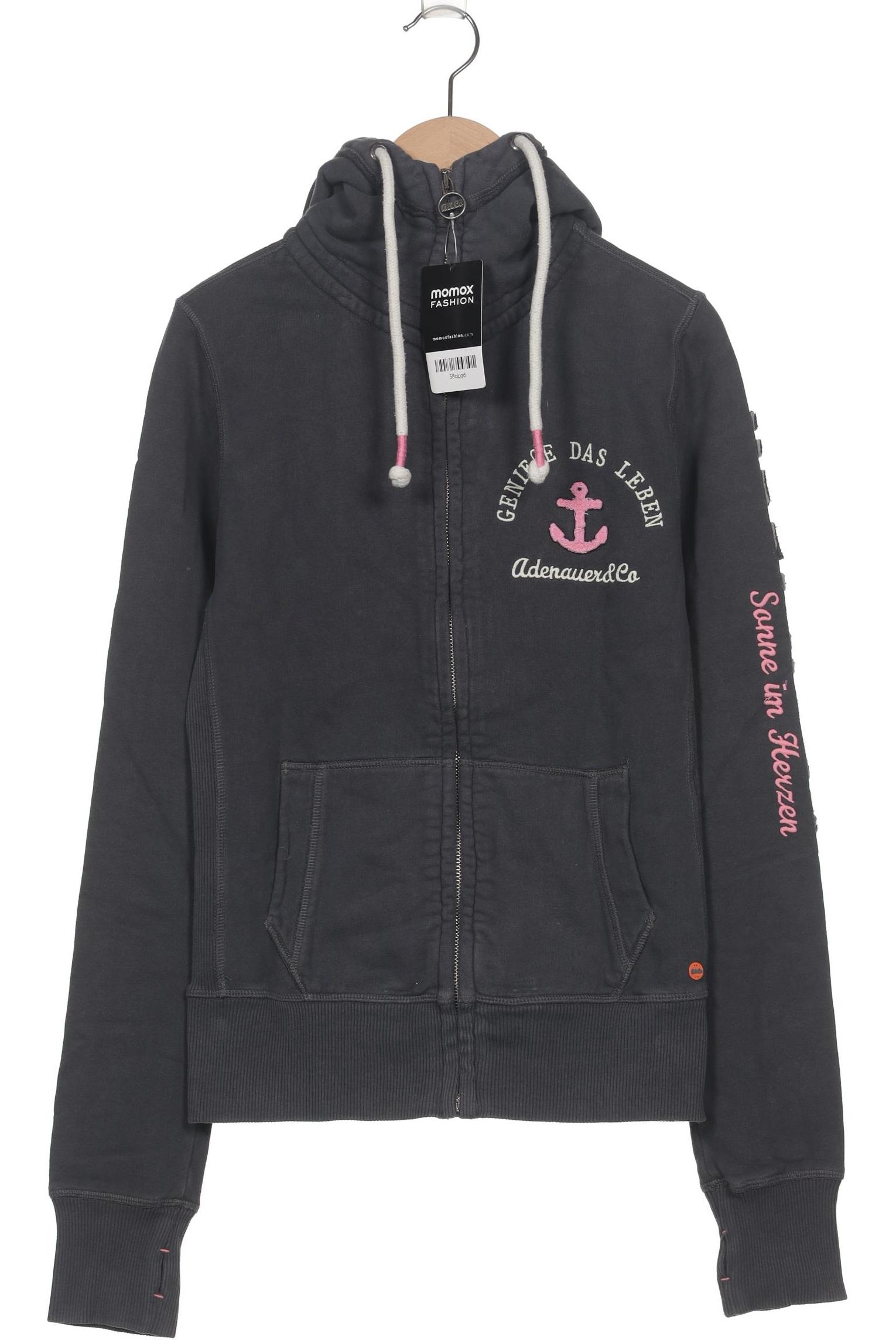 

Adenauer & Co Damen Kapuzenpullover, marineblau, Gr. 34