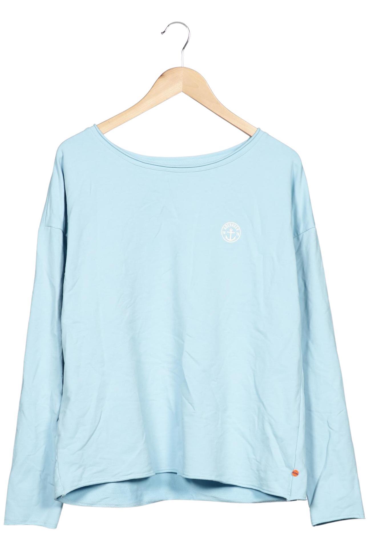 

Adenauer & Co Damen Sweatshirt, hellblau, Gr. 44