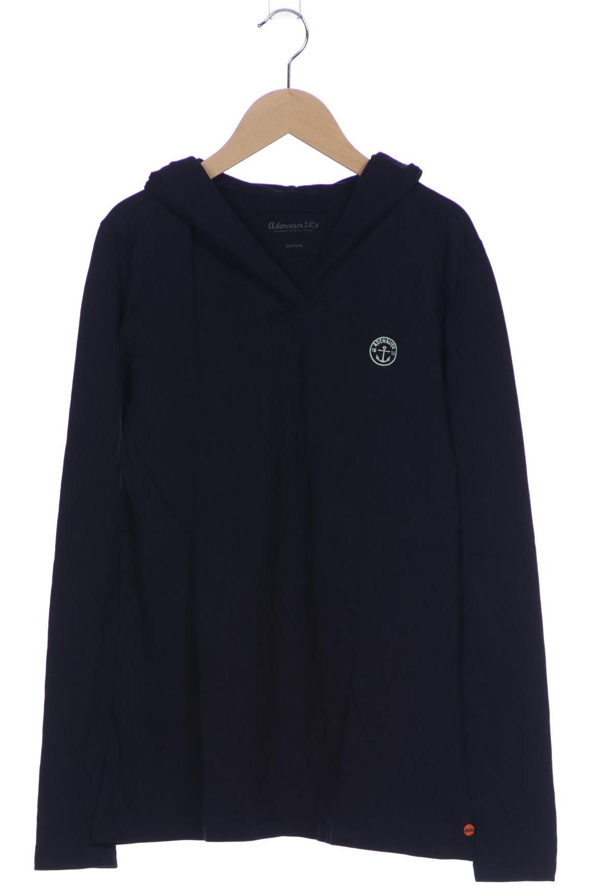 

Adenauer & Co Damen Langarmshirt, marineblau, Gr. 38