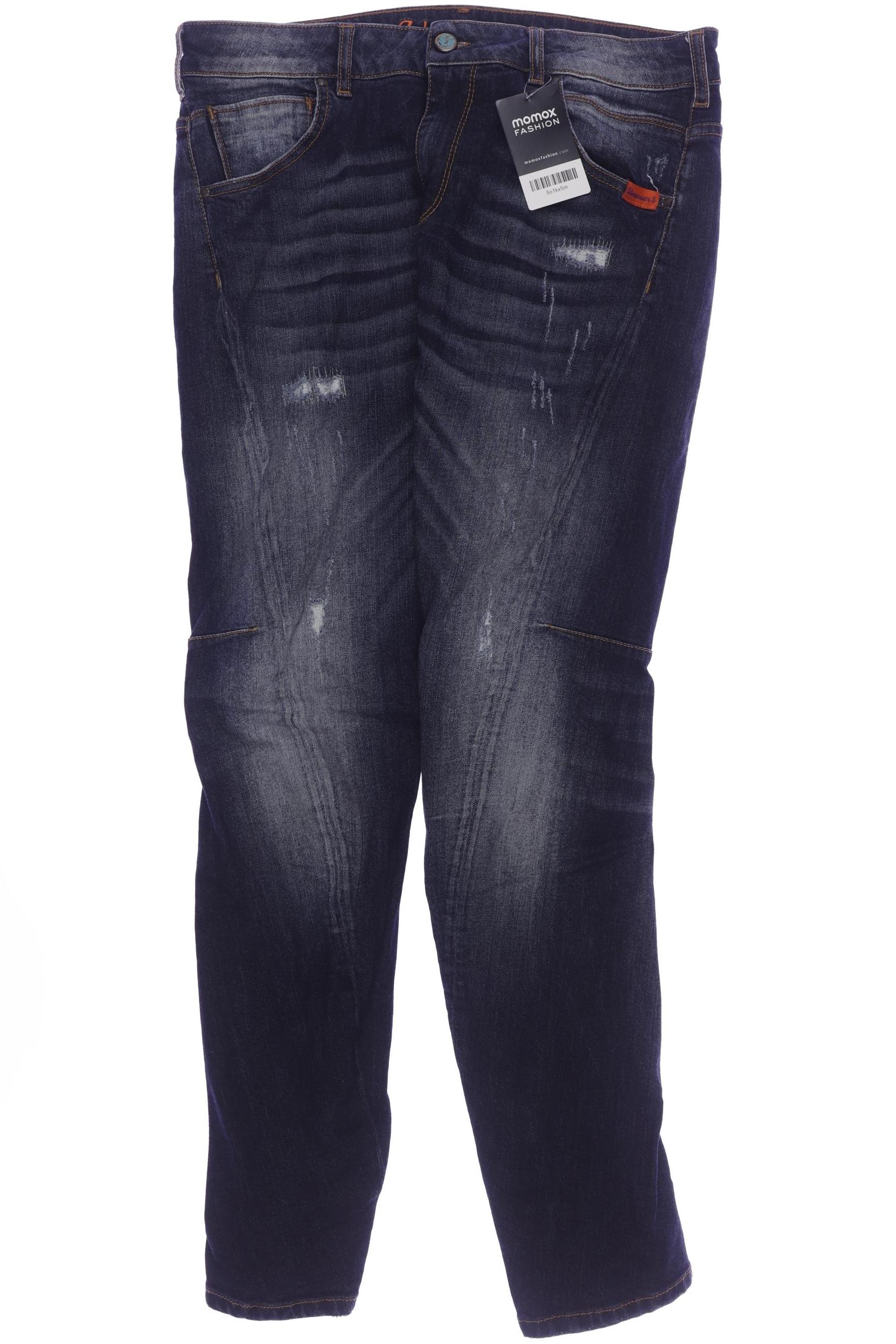 

Adenauer & Co Damen Jeans, marineblau, Gr. 28