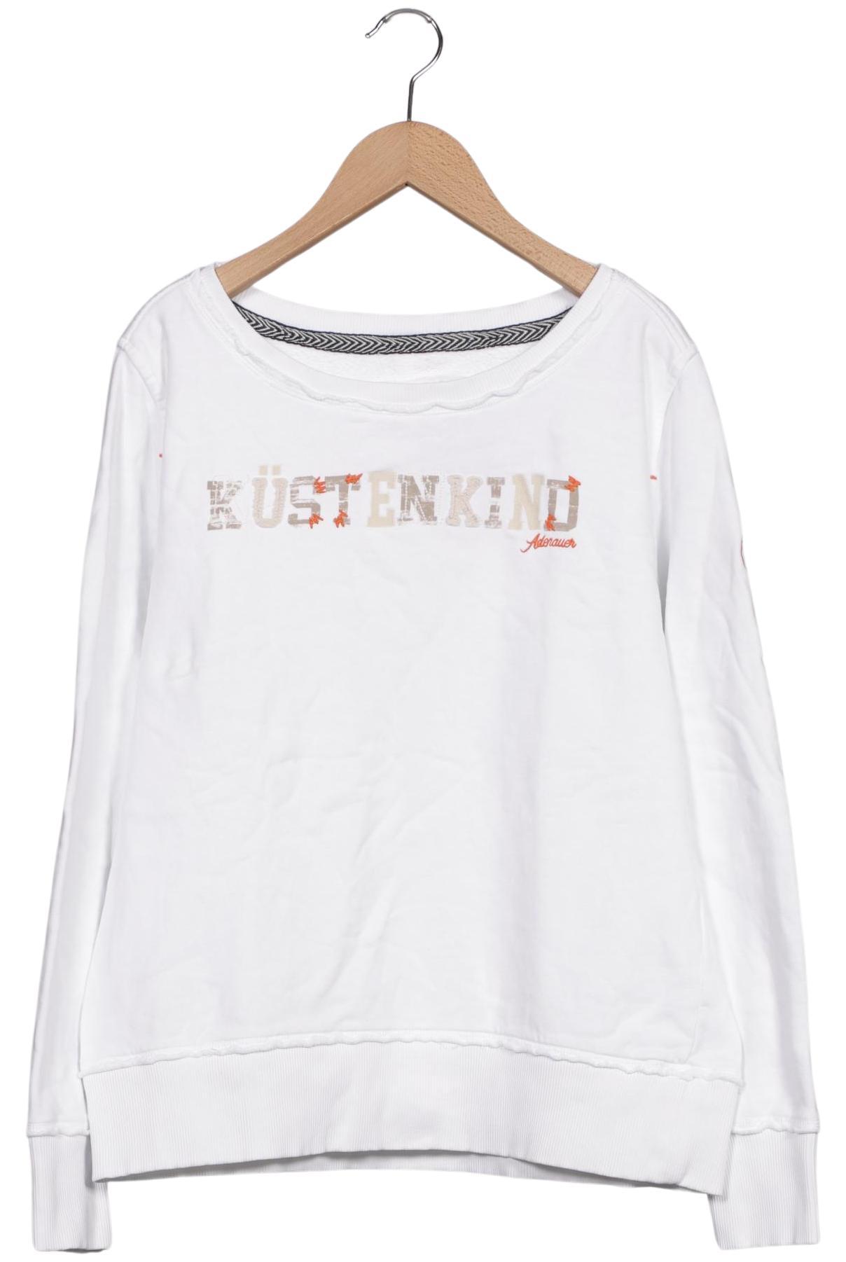 

Adenauer & Co Damen Sweatshirt, weiß, Gr. 36