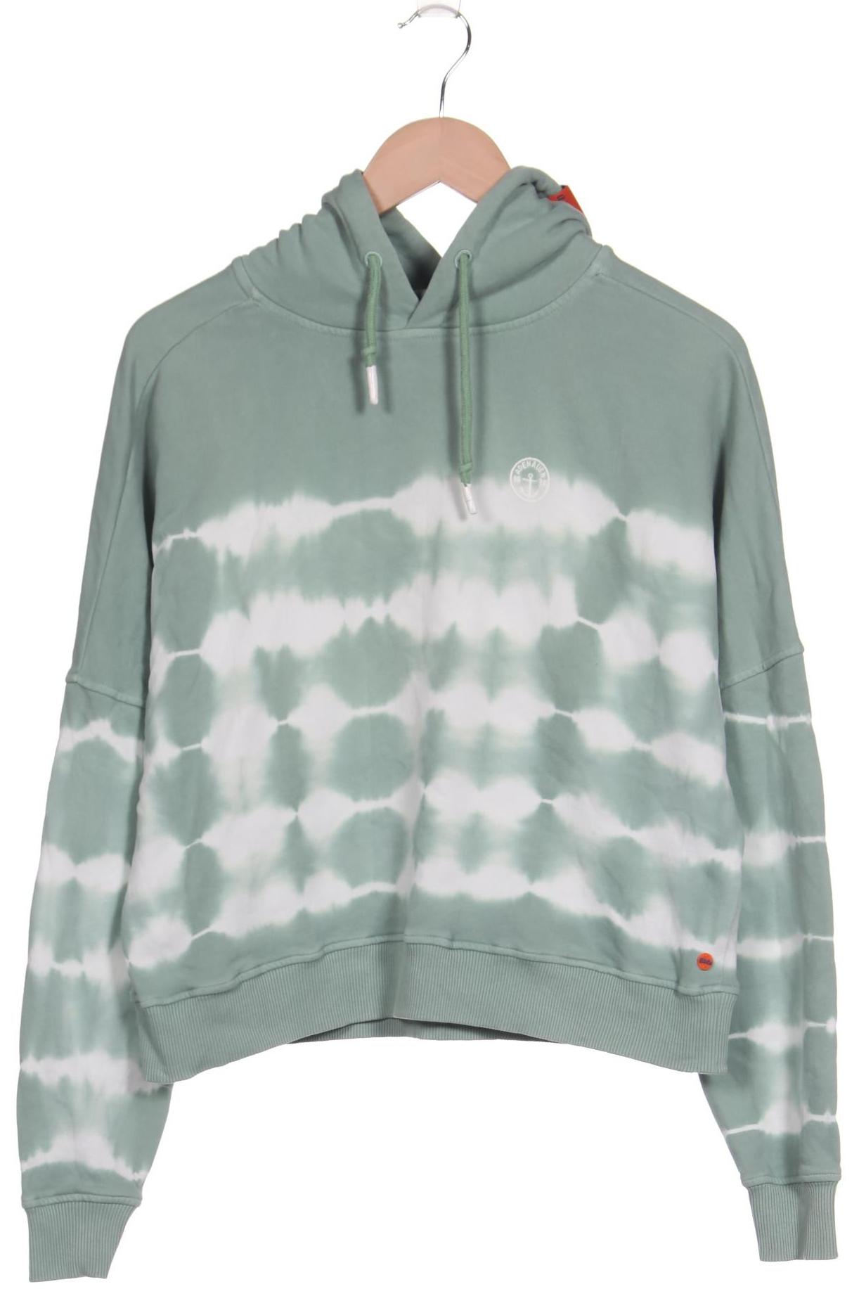 

Adenauer & Co Damen Kapuzenpullover, grün, Gr. 34