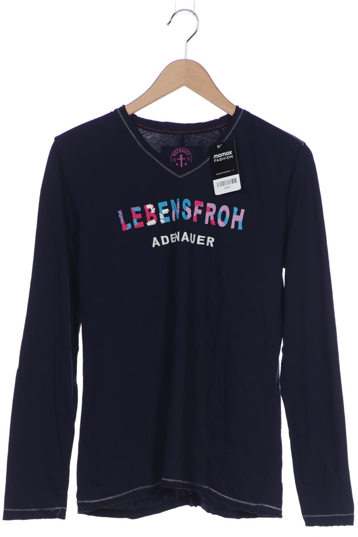 

Adenauer & Co Damen Langarmshirt, marineblau, Gr. 44