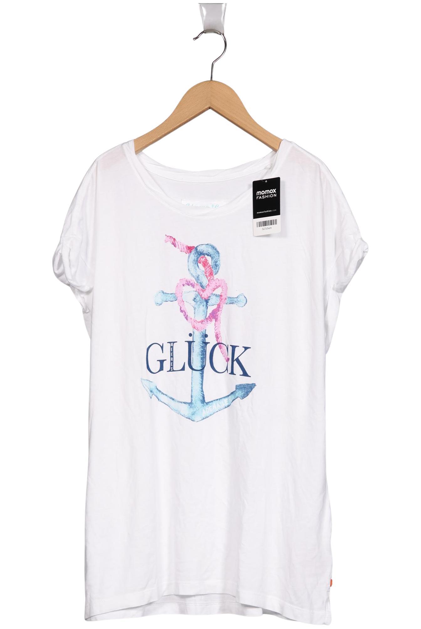 

Adenauer & Co Damen T-Shirt, weiß, Gr. 36