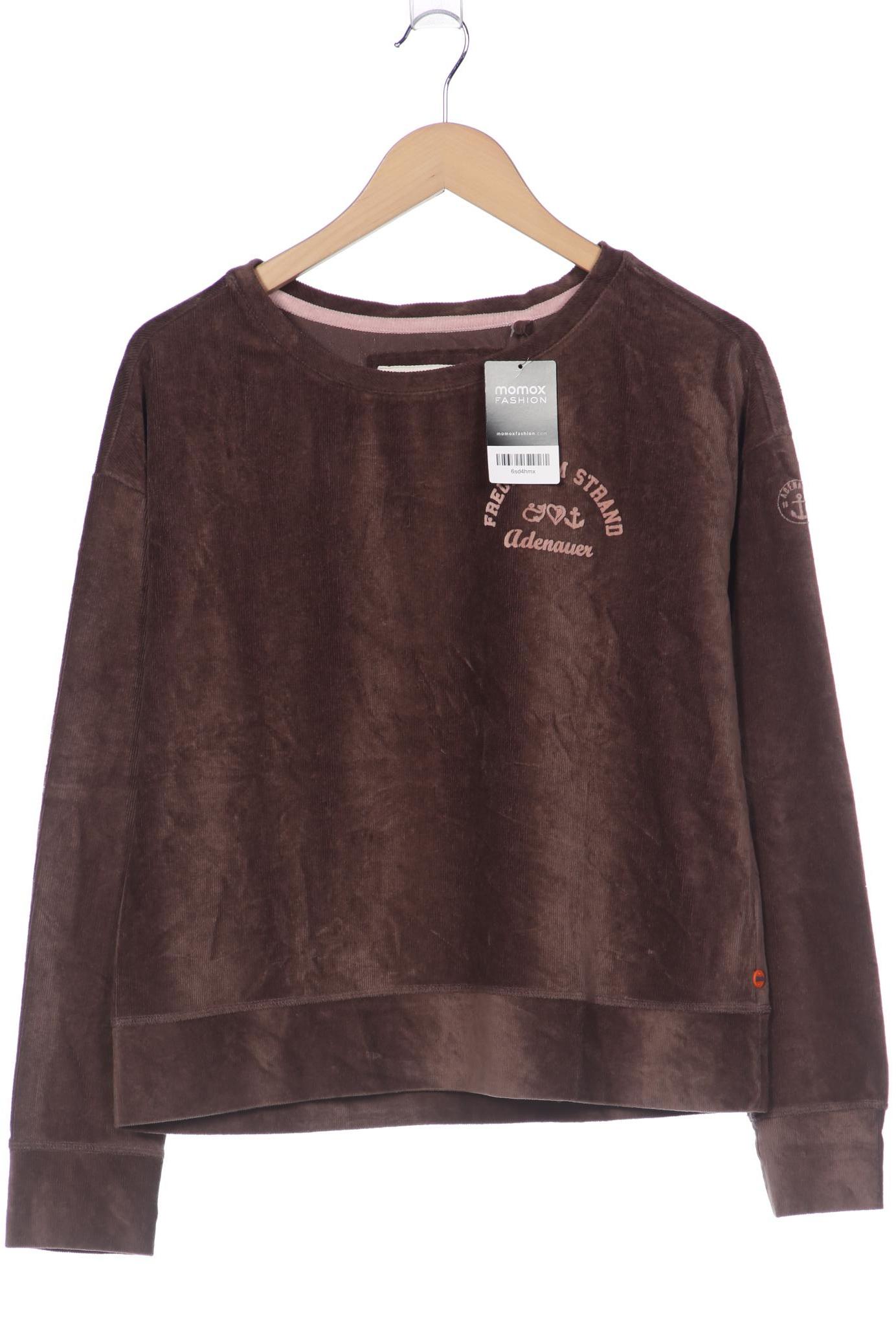 

Adenauer & Co Damen Sweatshirt, braun, Gr. 38