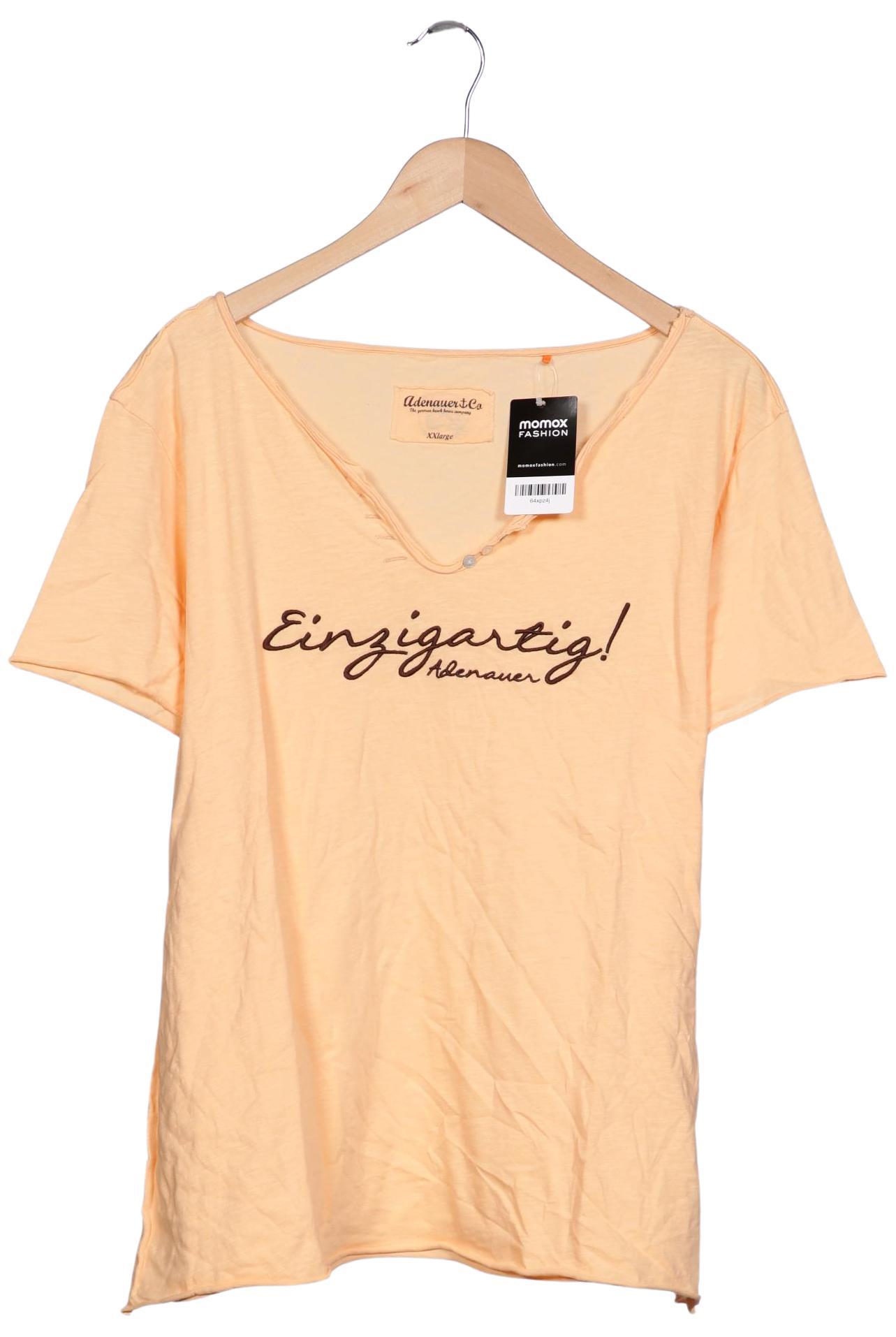 

Adenauer & Co Damen T-Shirt, orange, Gr. 46