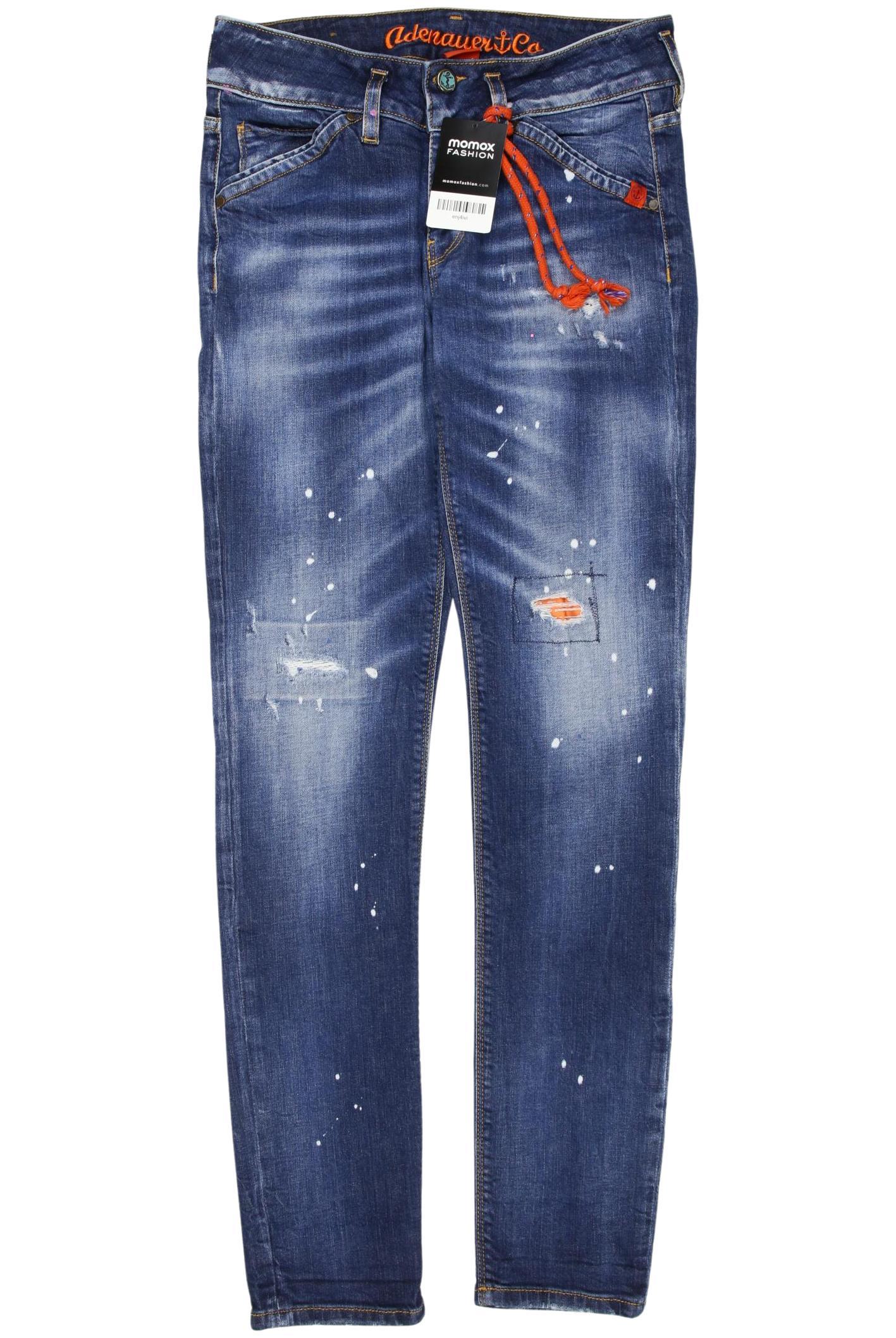 

Adenauer & Co Damen Jeans, marineblau, Gr. 27