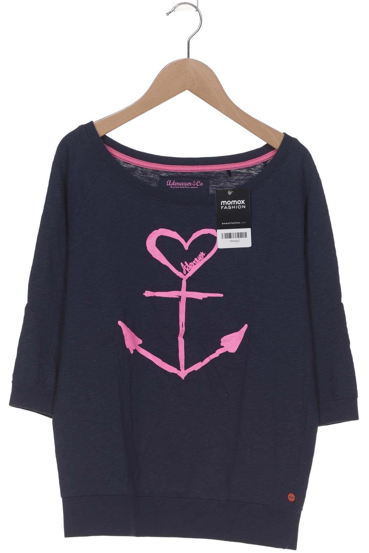 

Adenauer & Co Damen T-Shirt, marineblau, Gr. 34