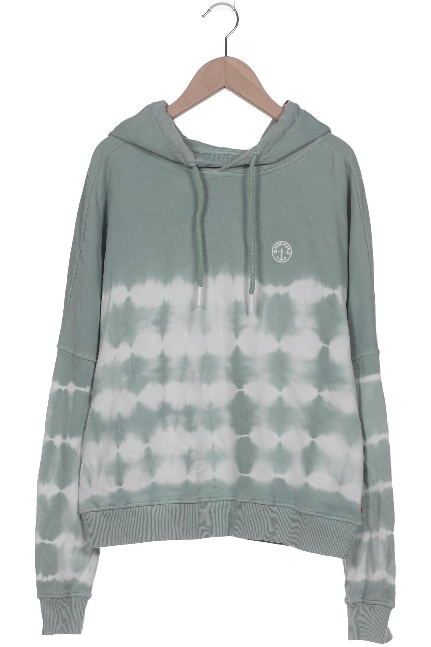 

Adenauer & Co Damen Kapuzenpullover, türkis, Gr. 38