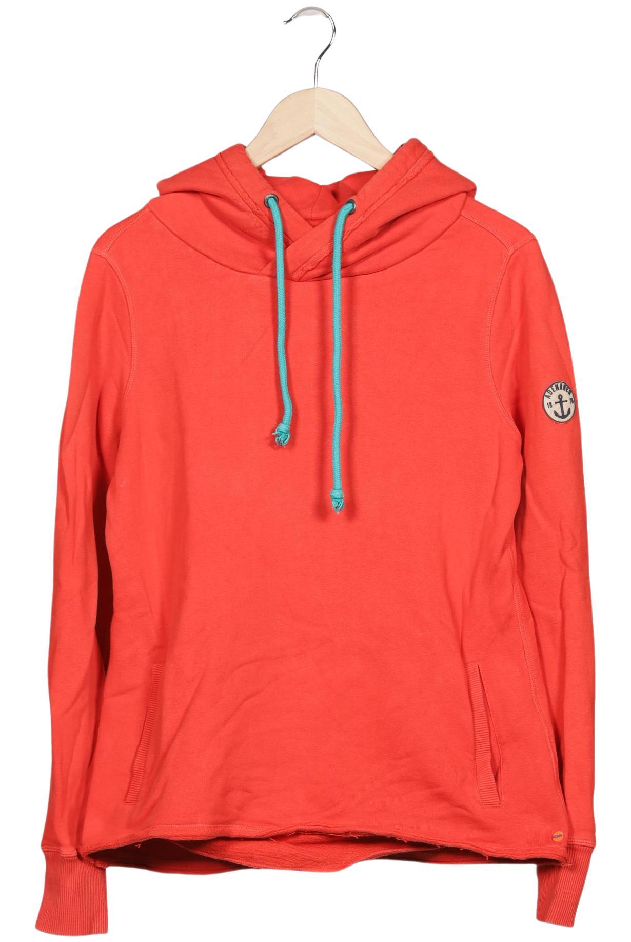 

Adenauer & Co Damen Kapuzenpullover, rot, Gr. 36