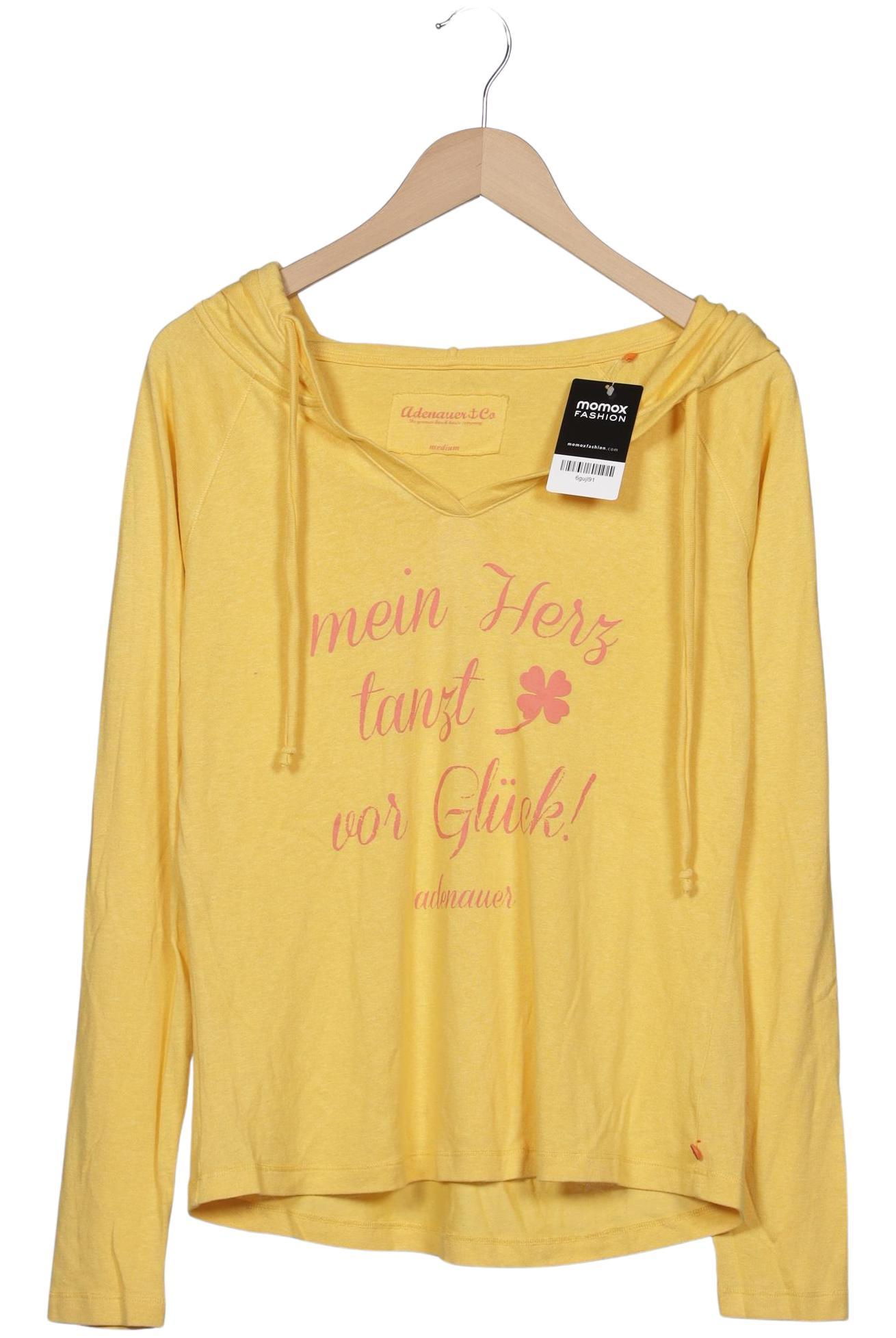 

Adenauer & Co Damen Langarmshirt, gelb, Gr. 38