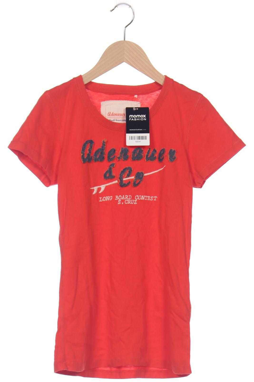 

Adenauer & Co Damen T-Shirt, rot, Gr. 36