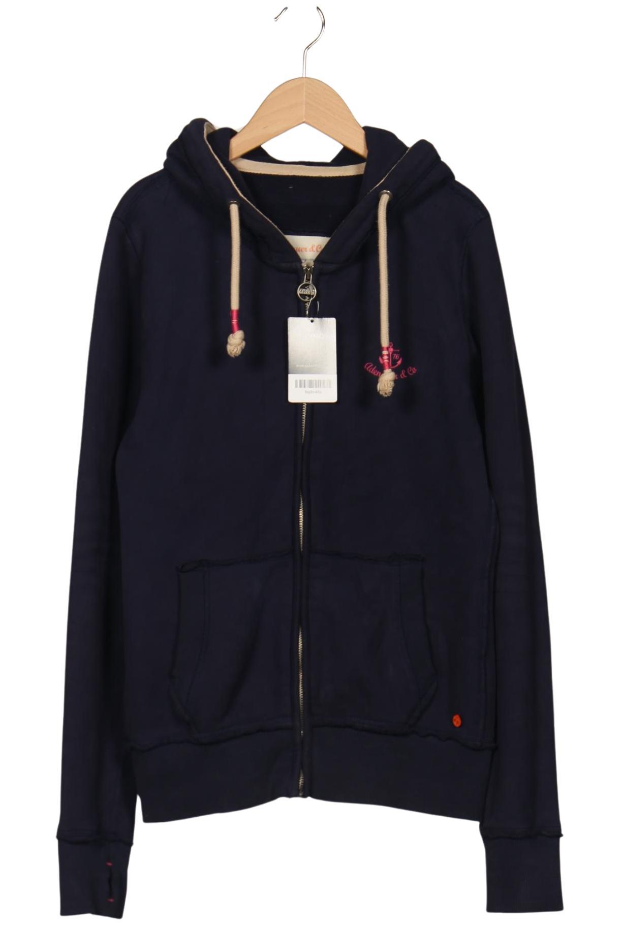 

Adenauer & Co Damen Kapuzenpullover, marineblau, Gr. 38