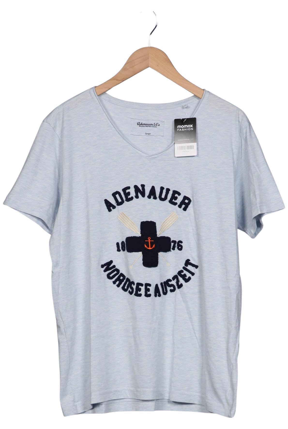 

Adenauer & Co Damen T-Shirt, hellblau, Gr. 42