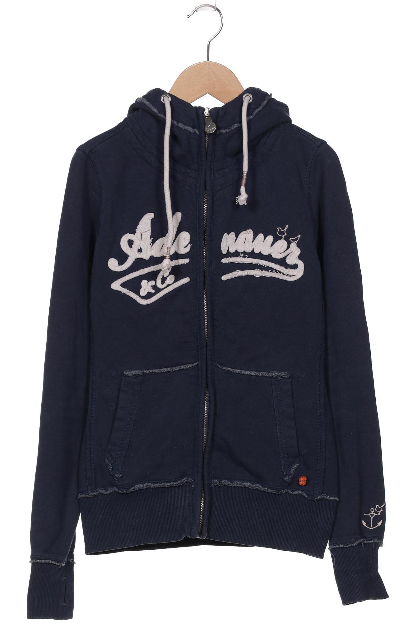 

Adenauer & Co Damen Kapuzenpullover, marineblau, Gr. 34