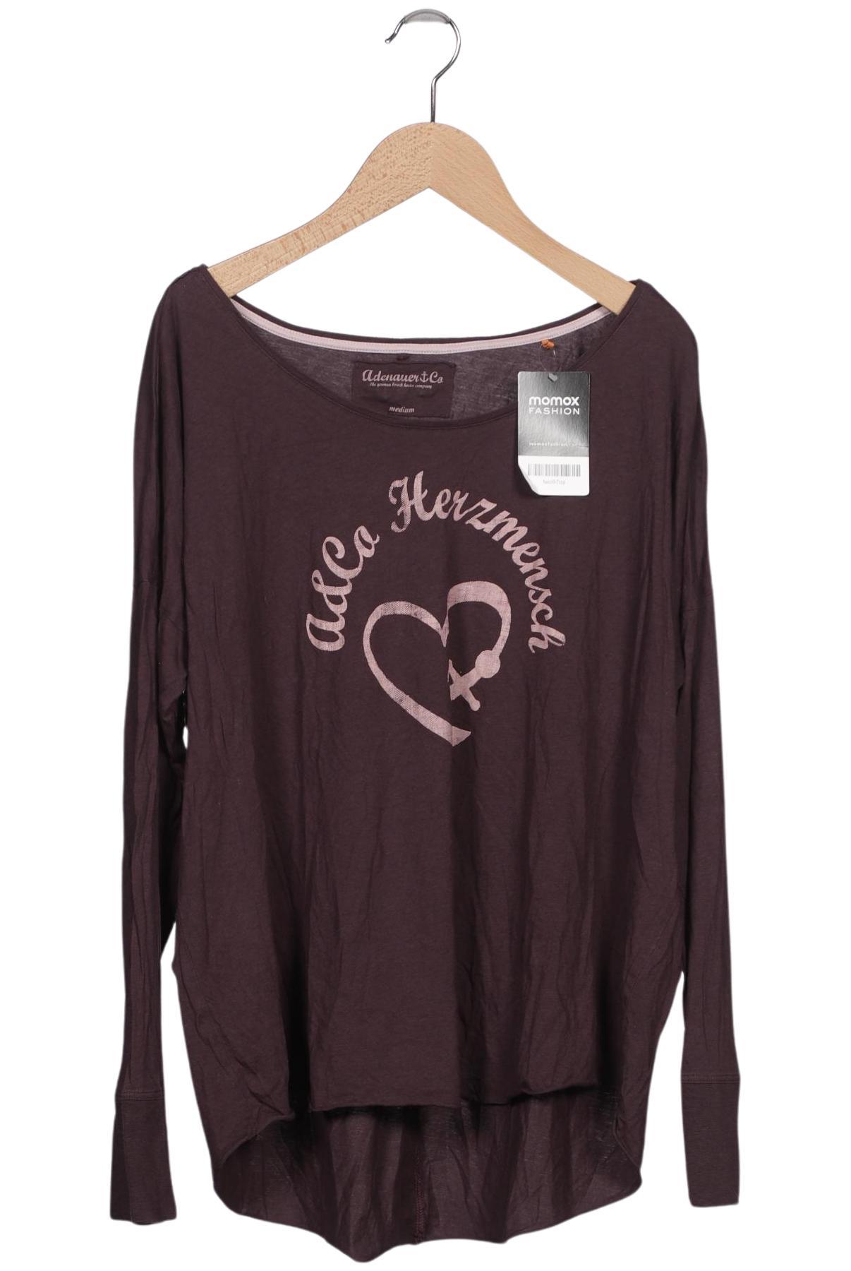 

Adenauer & Co Damen Langarmshirt, flieder, Gr. 38