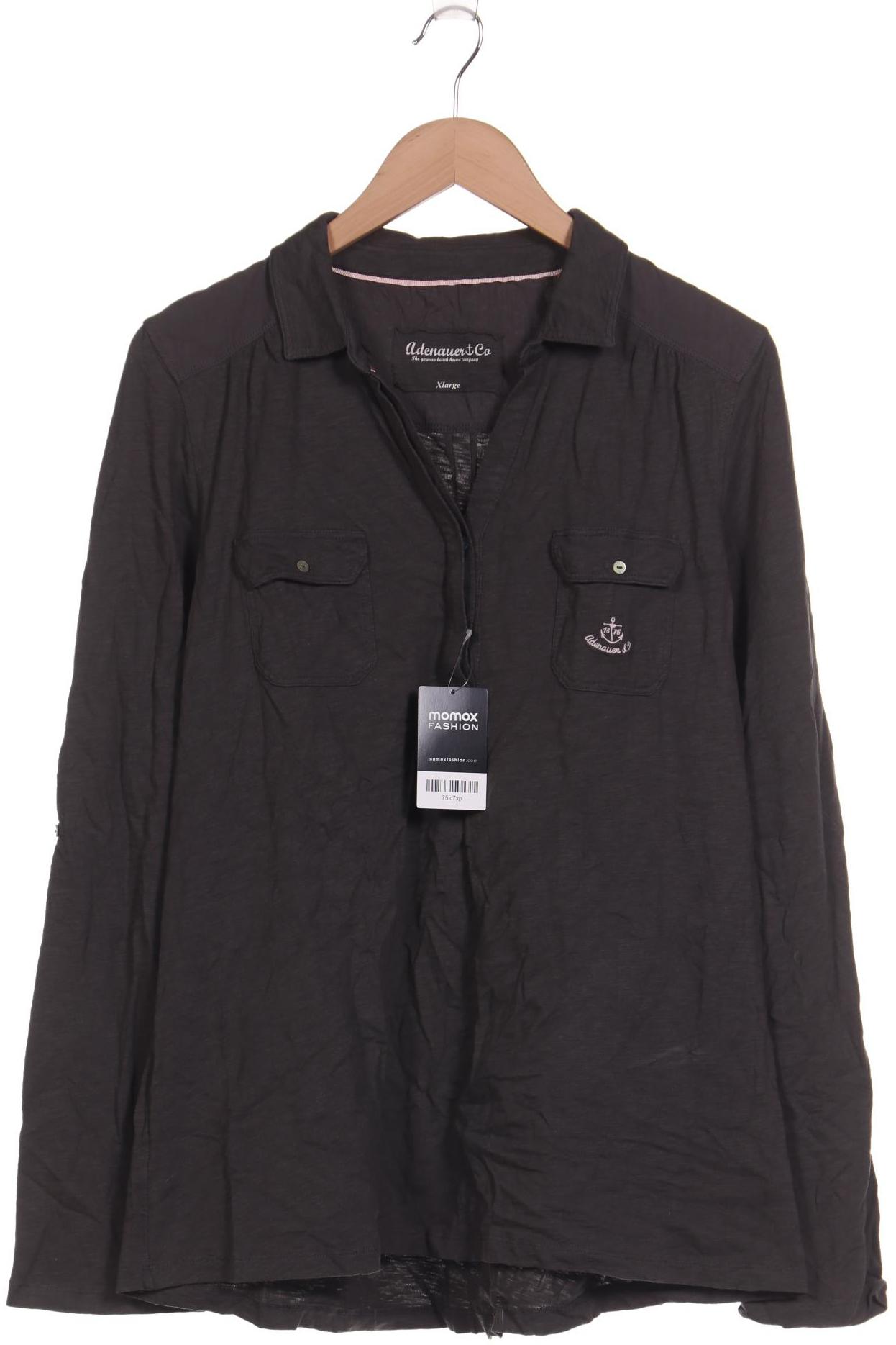 

Adenauer & Co Damen Langarmshirt, grau, Gr. 44