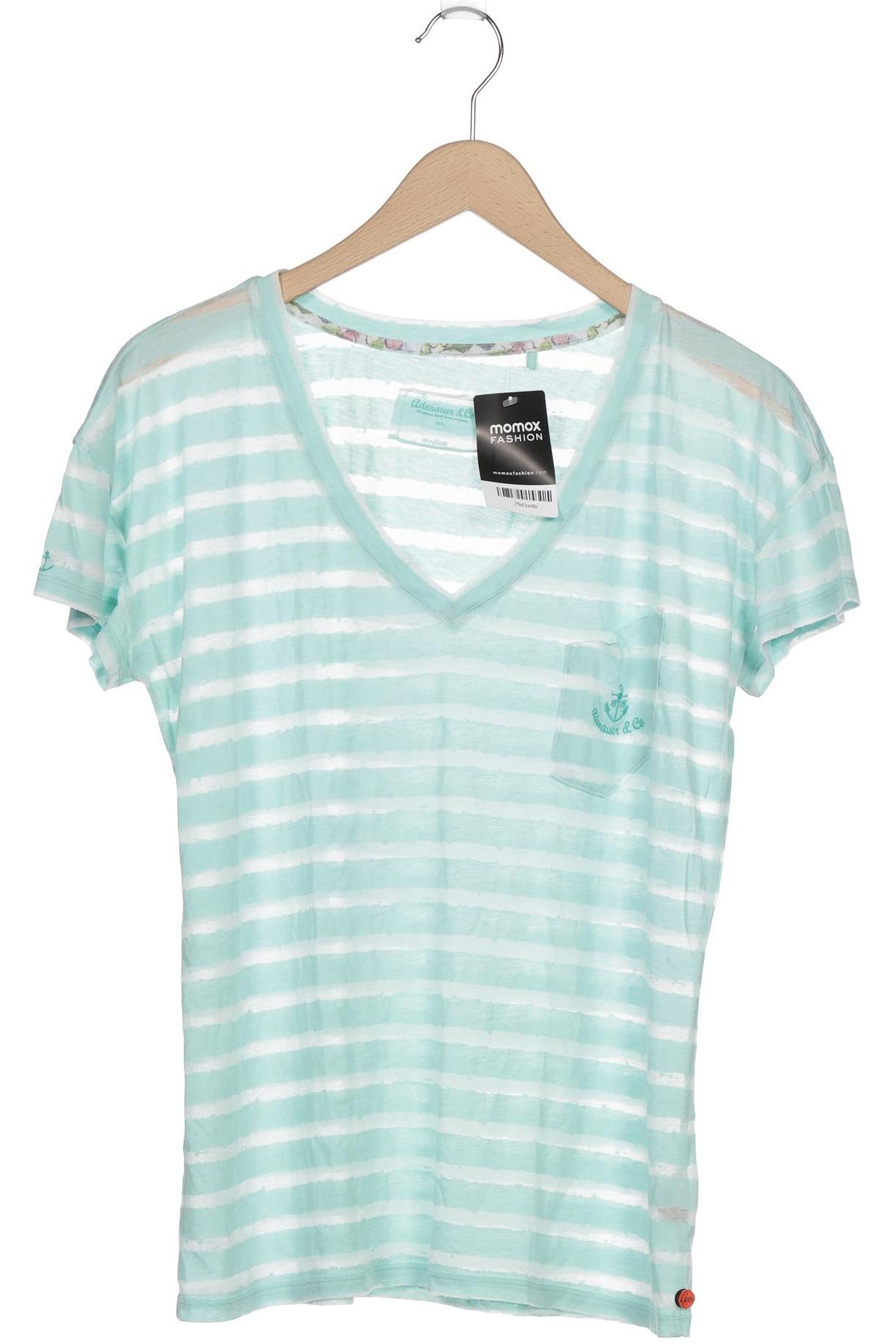 

Adenauer & Co Damen T-Shirt, türkis, Gr. 38