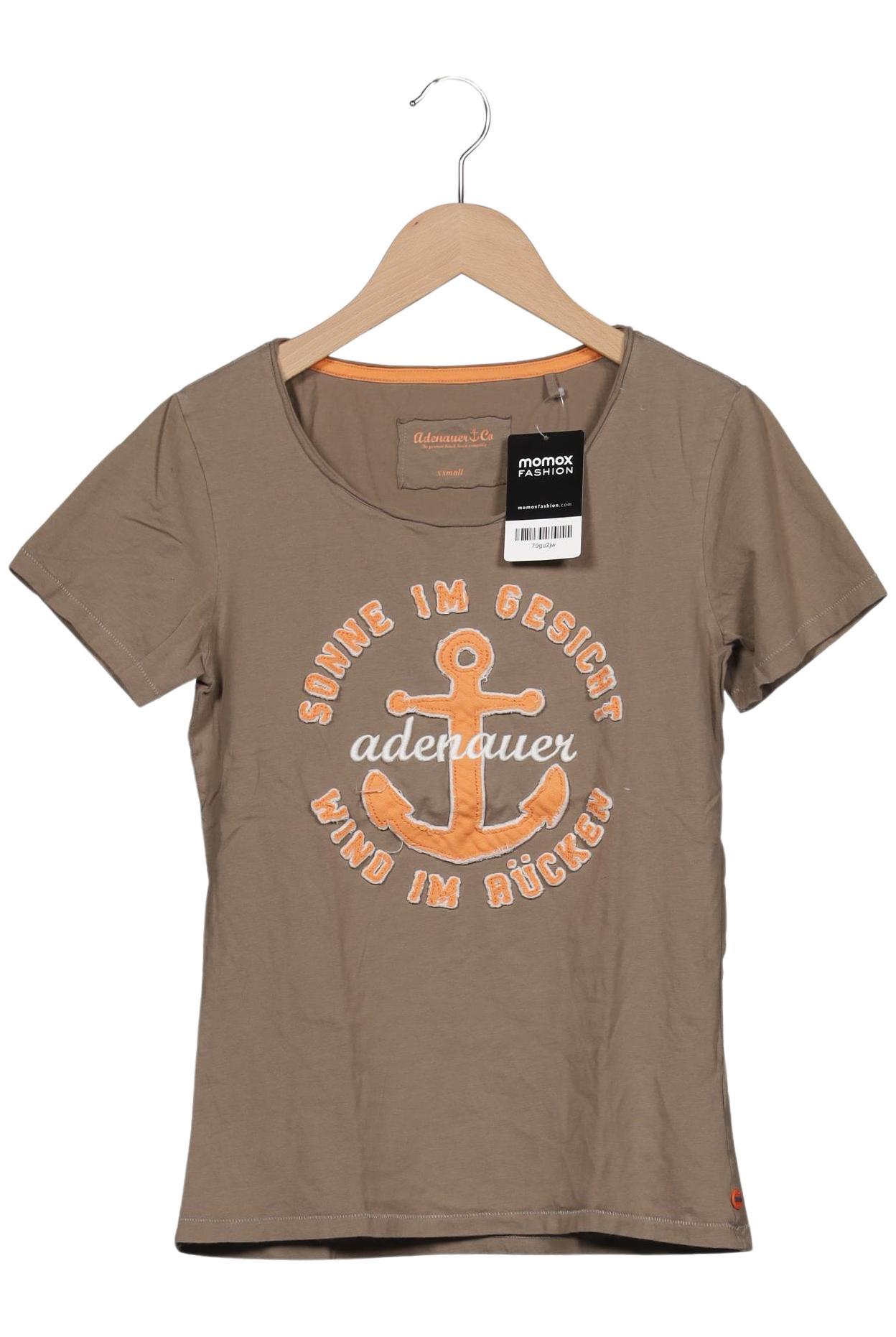 

Adenauer & Co Damen T-Shirt, beige, Gr. 34
