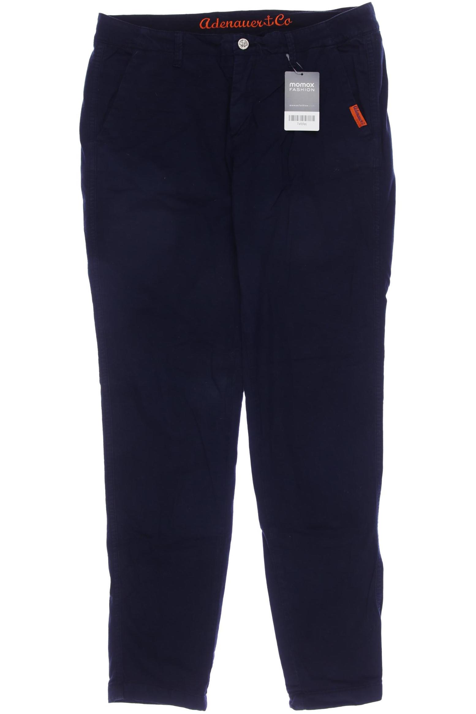 

Adenauer & Co Damen Stoffhose, marineblau, Gr. 38