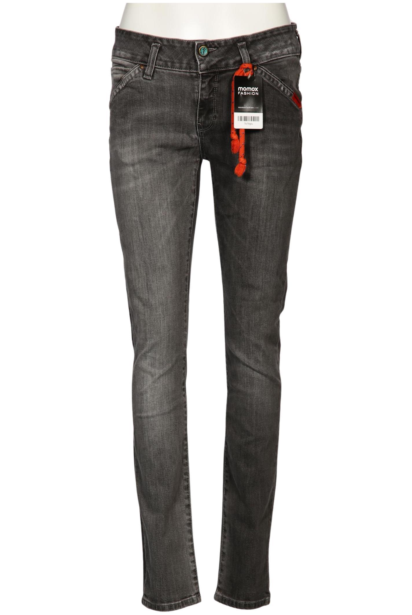 

Adenauer & Co Damen Jeans, grau, Gr. 30