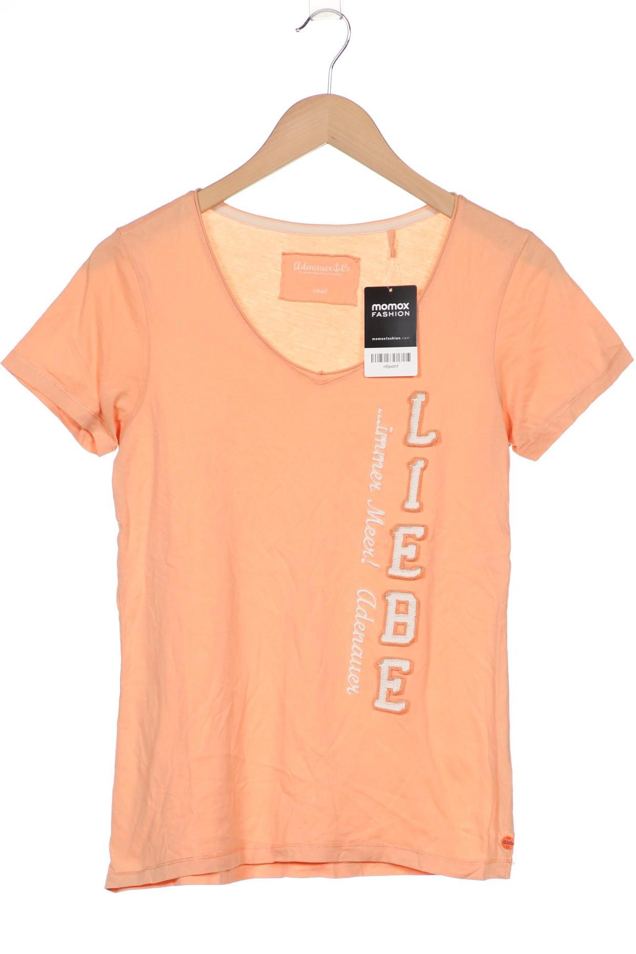 

Adenauer & Co Damen T-Shirt, orange, Gr. 36