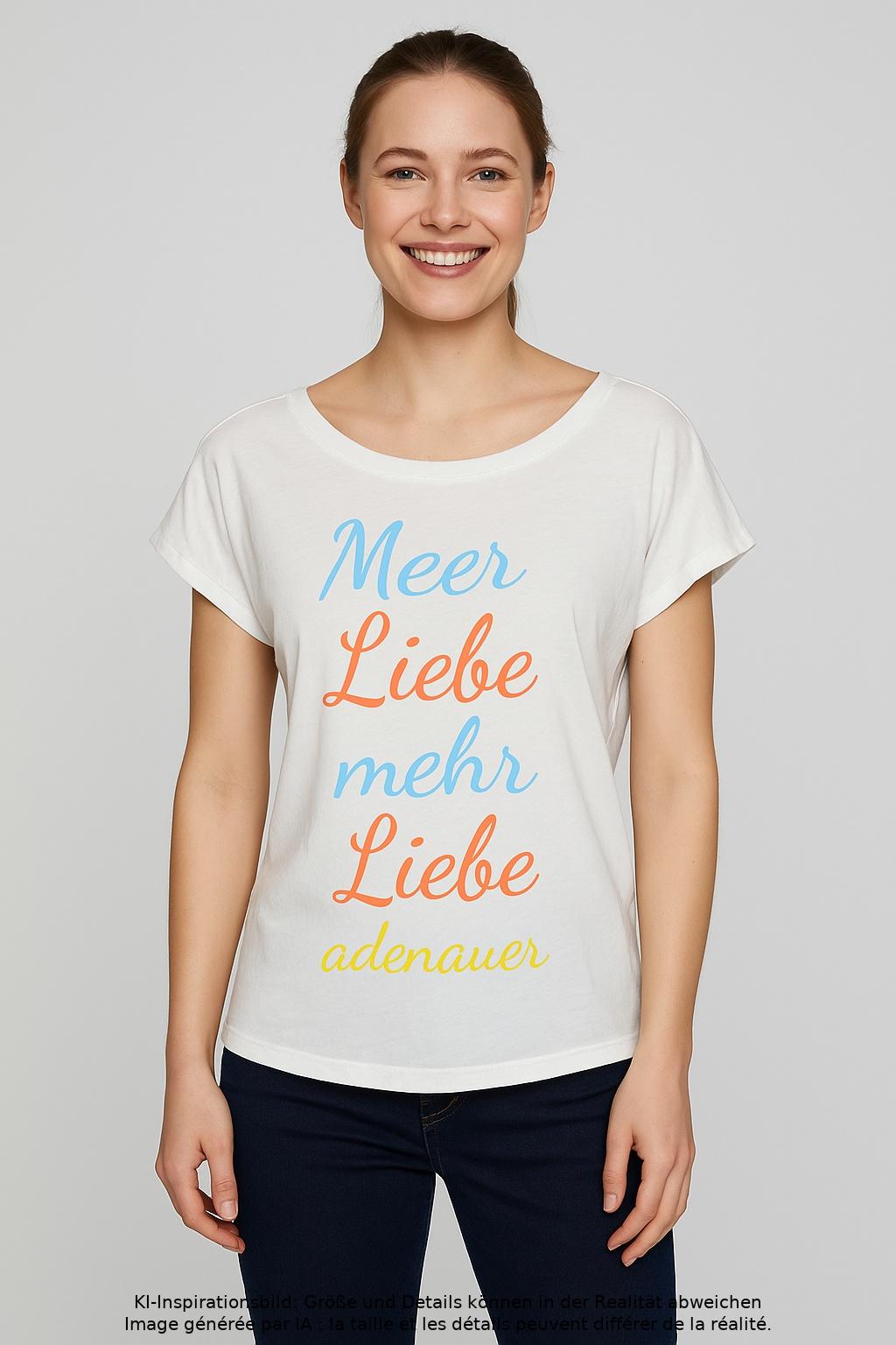 

Adenauer & Co Damen T-Shirt, weiß, Gr. 34