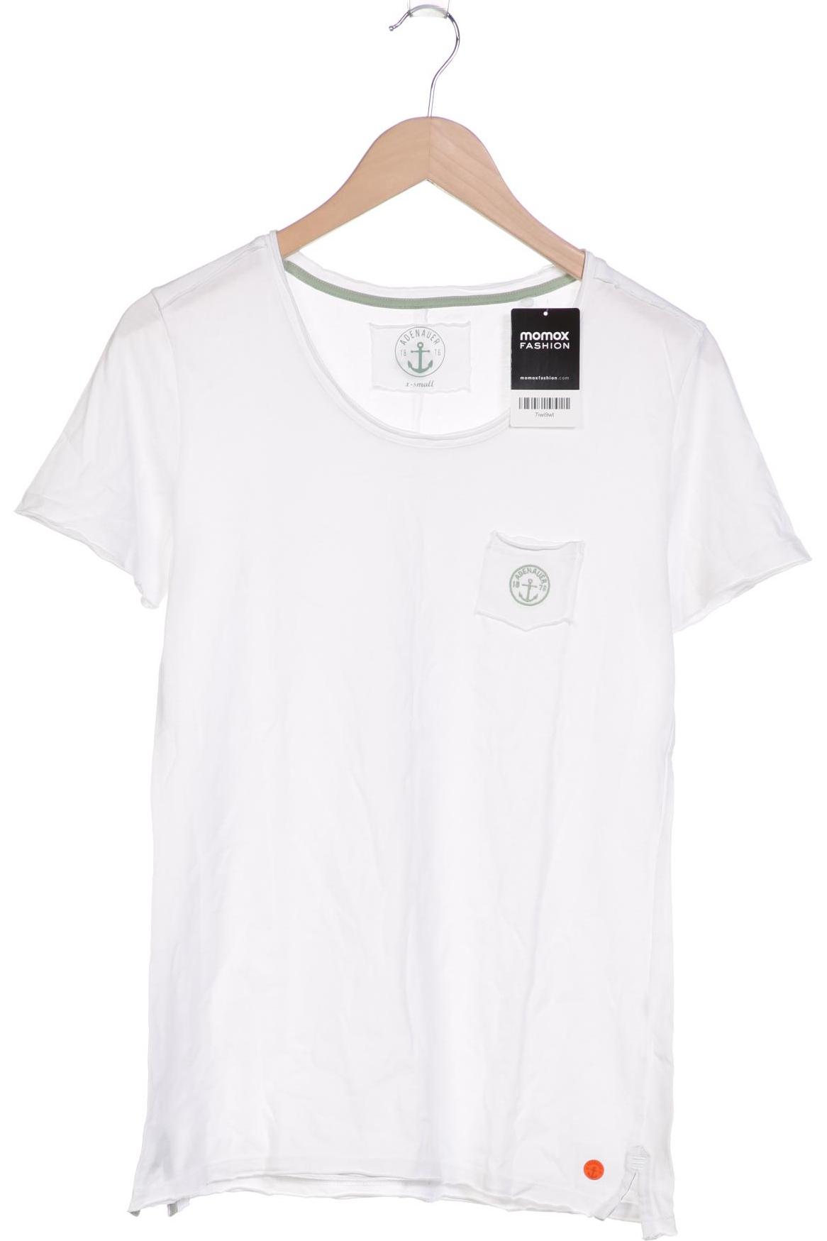 

Adenauer & Co Damen T-Shirt, weiß, Gr. 34